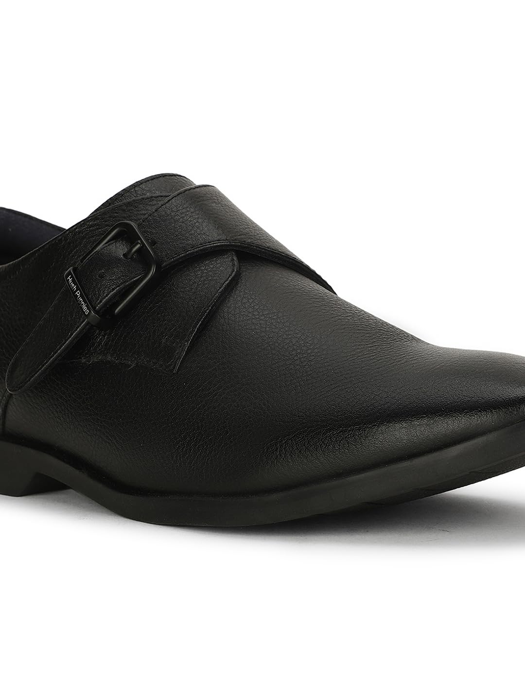 Hush Puppies Aaron Monk E 23 Men's Black Formal Shoes - 8 UK (8556000)