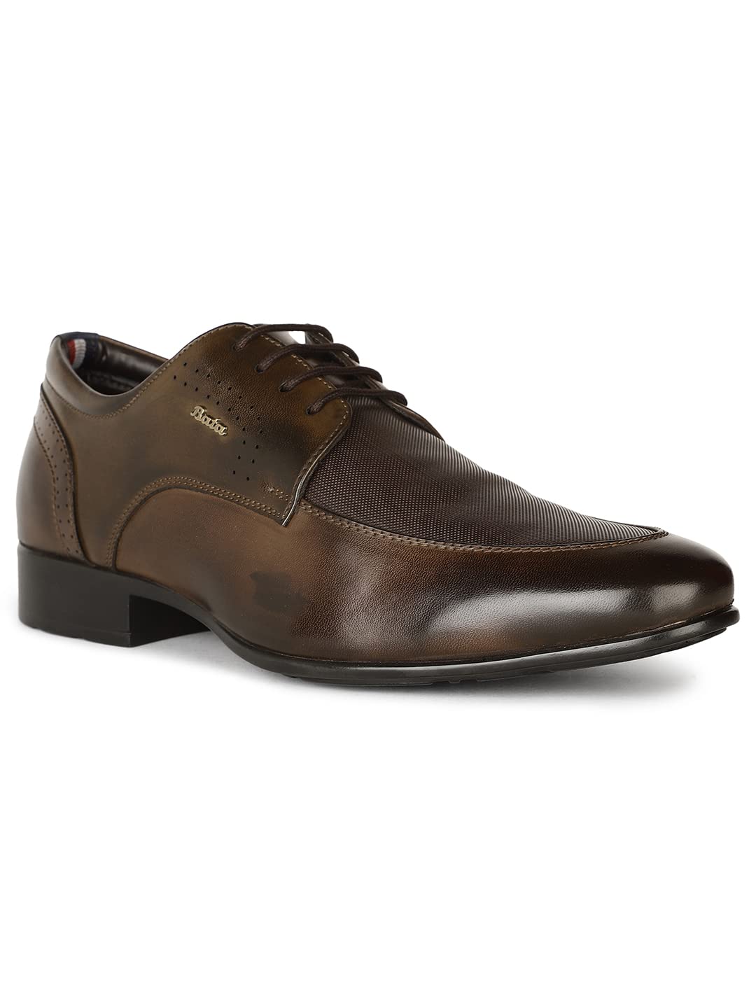 Bata Hagrid Derby Men's Brown Formal Shoes - 7 UK (8214709)