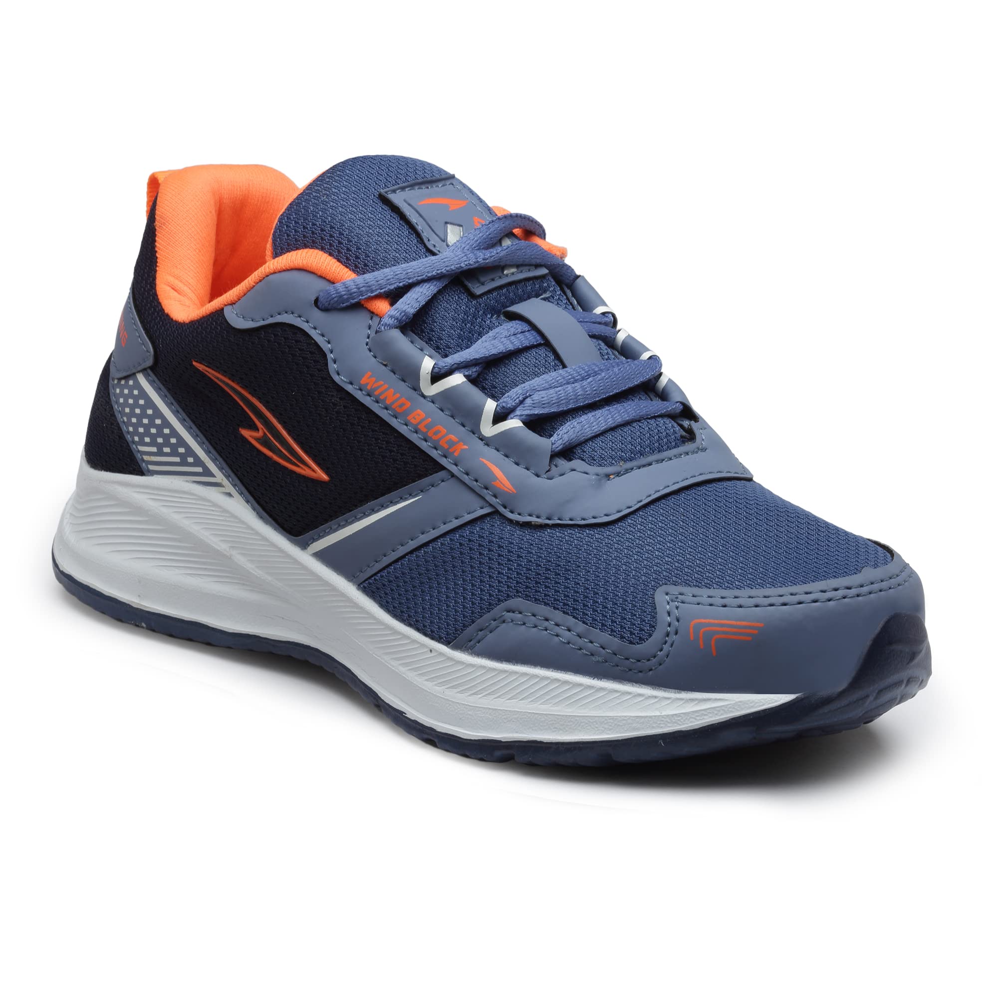 ASIAN Kid's VAYU-01 Sports Running,Walking,Outdoor Shoes with Eva Sole Extra Jump Casual Sneaker Shoes for Boy's Light Grey,UK 3