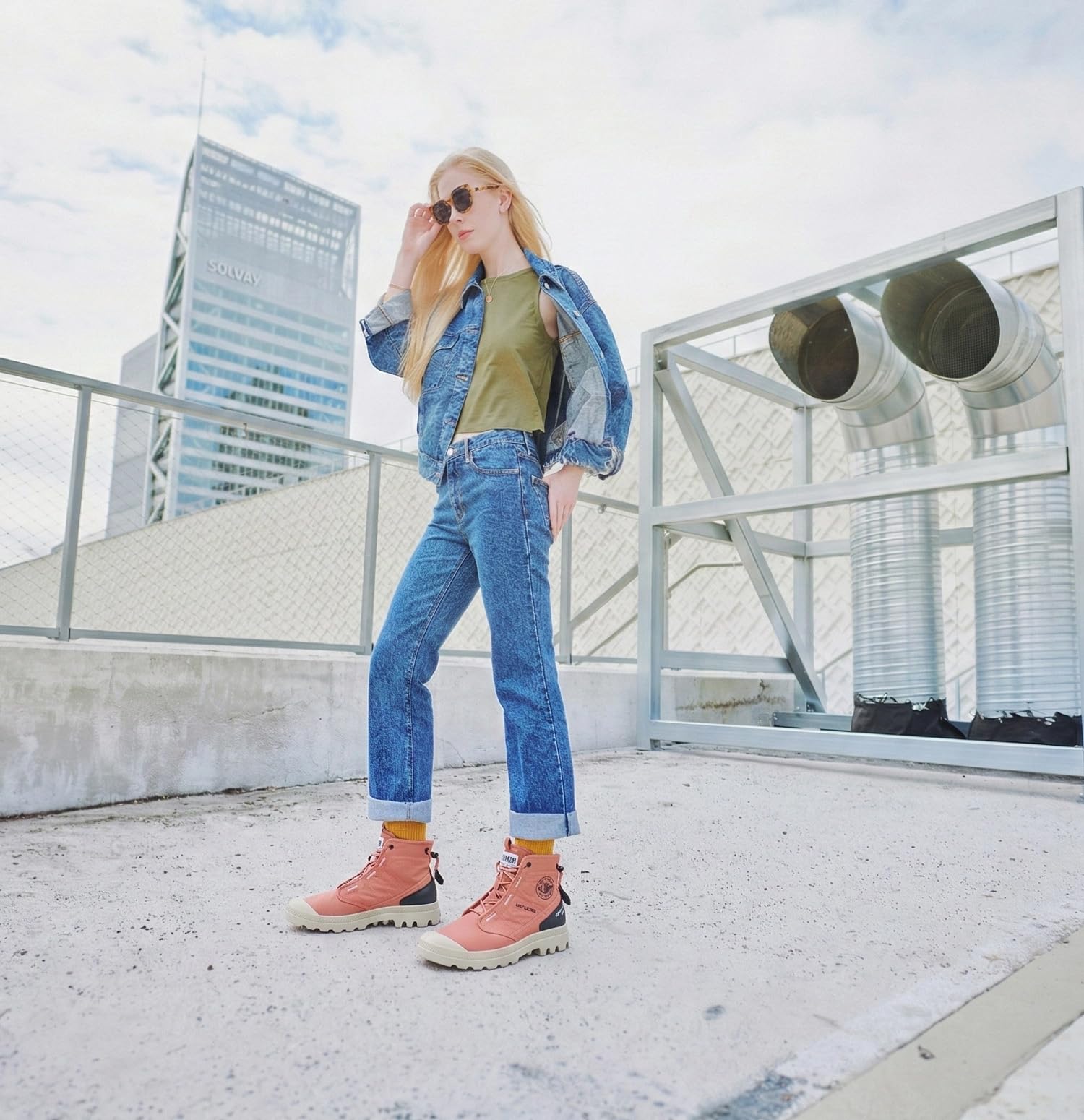 Palladium,Male,Thunder Escape,Sneaker,Olive Night,9.5