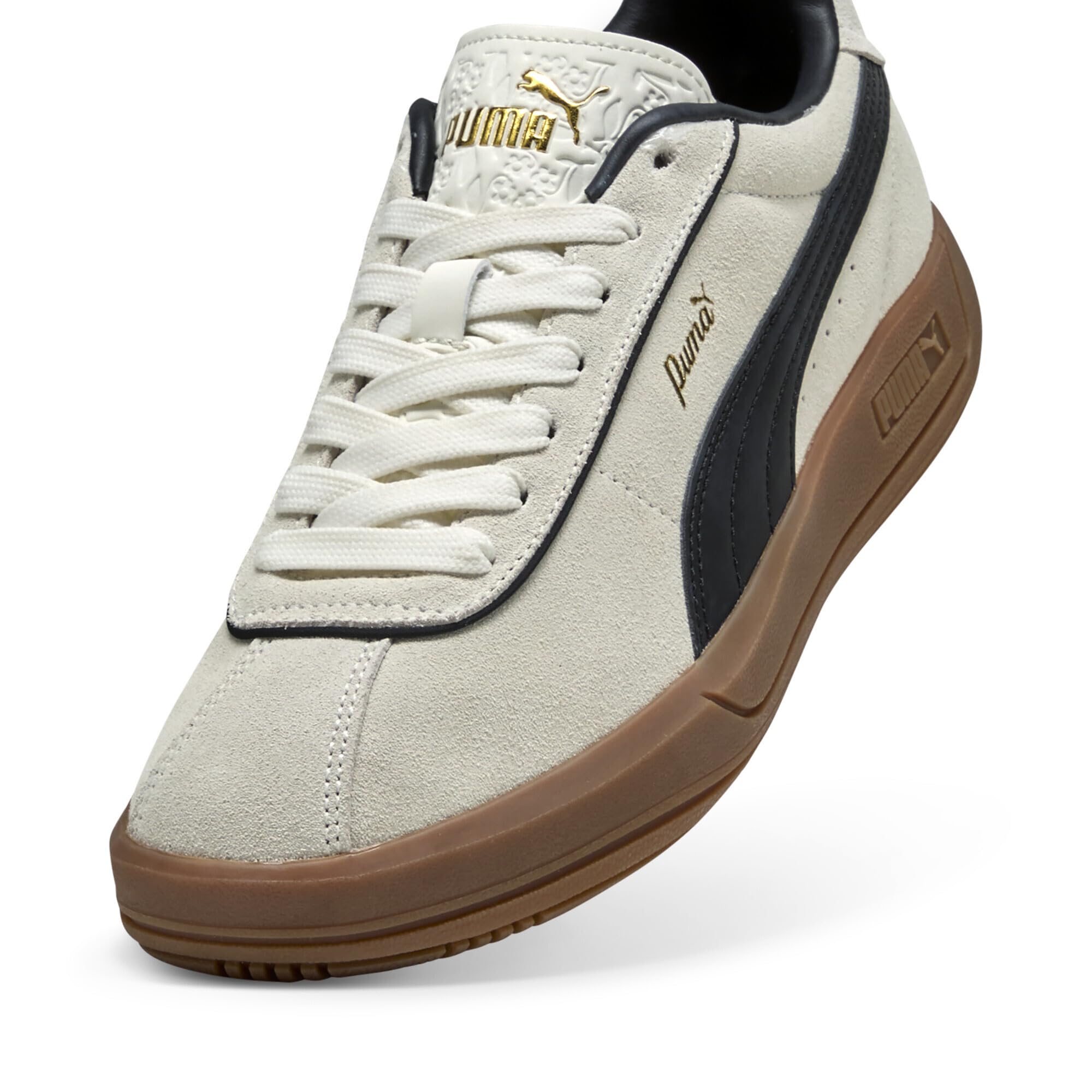 Puma , Women, Club Klassika SD, Warm White-Black-Gold, Sneaker, 6UK, (40071801)