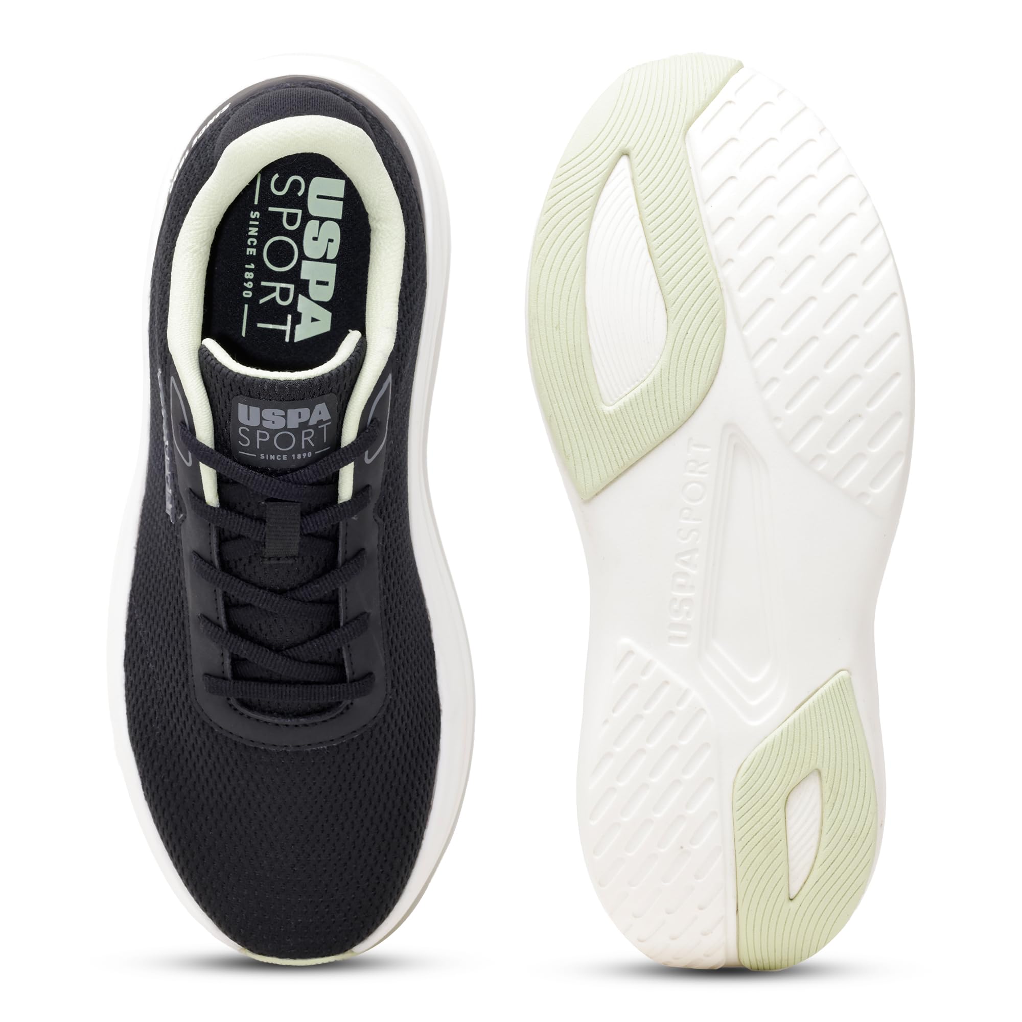 U.S. Polo Assn. Ryder|USPA Sport Walking Shoes for Man Black