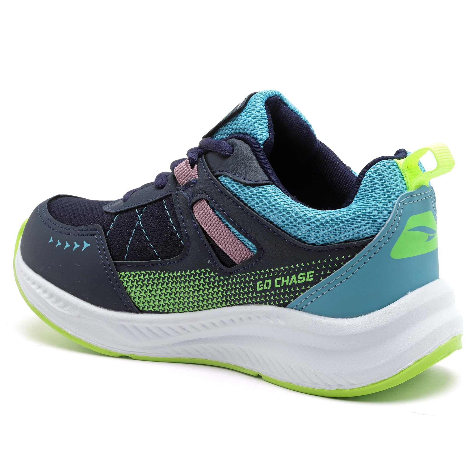 ASIAN Boy's ADVENTURE-03-KIDS Sport Running & Walking Shoes with Ultra Bounce Technology Lightweight Synthetic Upper EVA Outsole Casual Lace-Up Shoes for Kid's & Boy's, 5 Kids UK, Multicolor