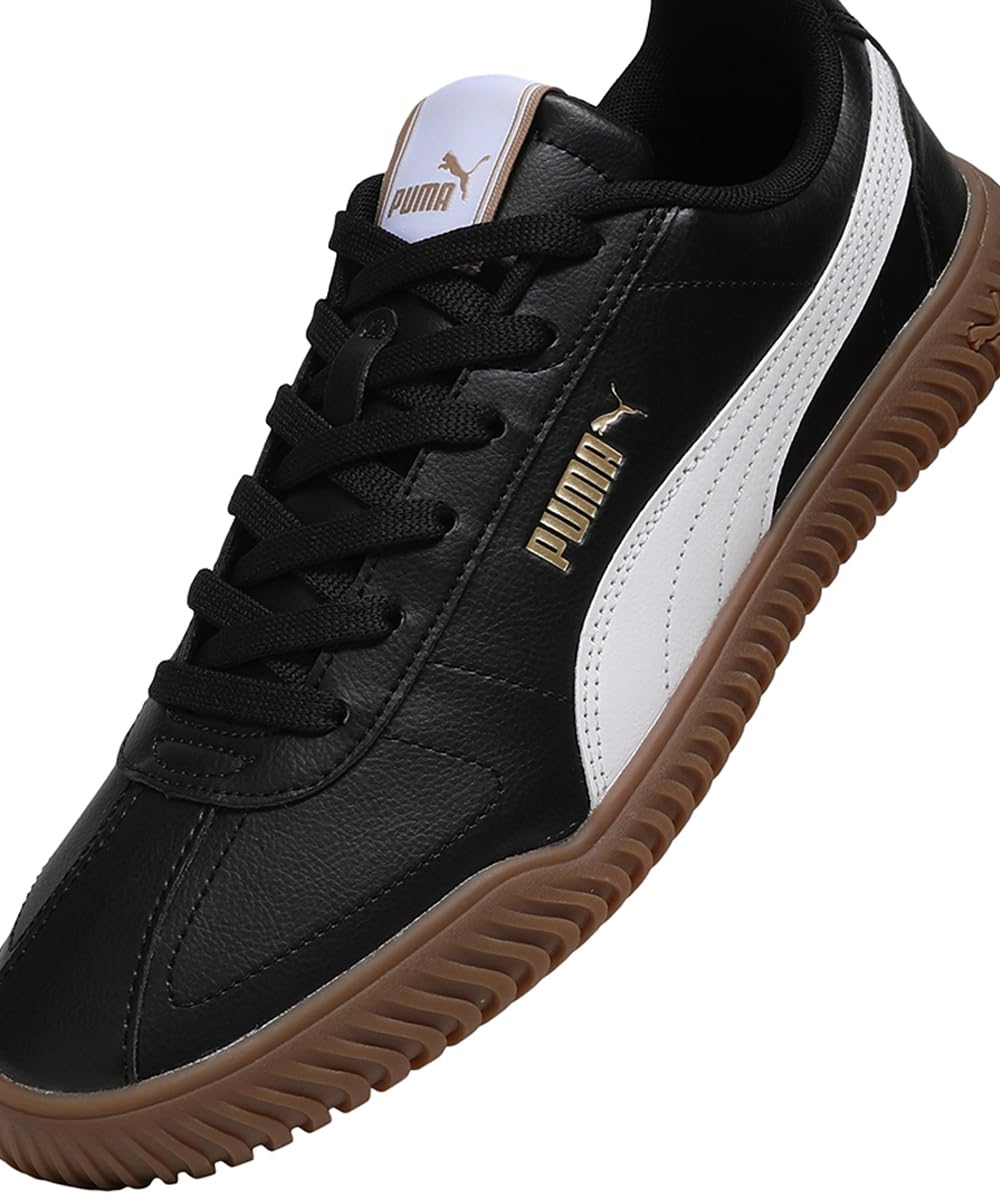 Puma Unisex-Adults Club Kayzer Black-White Sneaker, 8UK, (40260302)