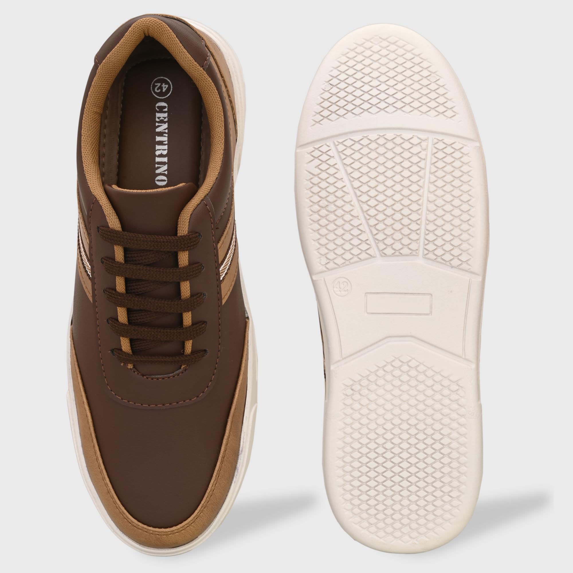 Centrino Mens Casual Shoes 6313-2_Brown_10 - Image 5