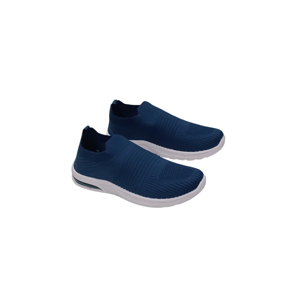 Gurukrupa Enterprise | Sneaker Shoes | Stylish, Trendy, Comfortable & Lightweight | Casual Soft Modern Fashion Footwear | Sports & Walking Gym Running Shoes for Women & Girls-Blue