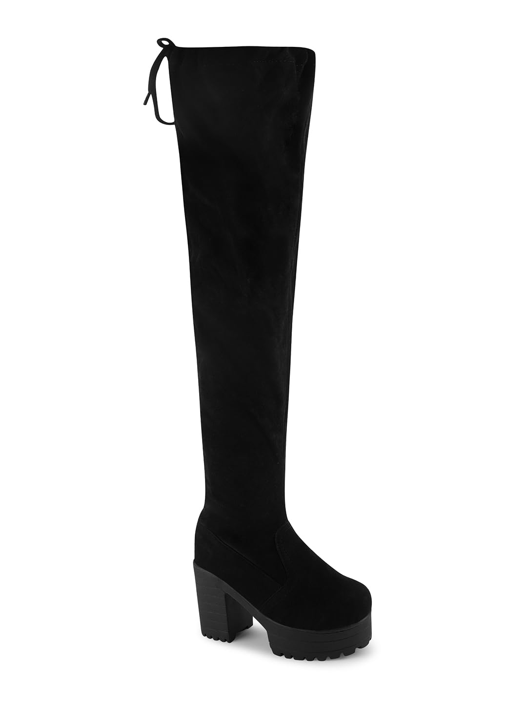 FROH FEET Over Knee High Womens Over Knee High Block Heel Boots Stylish Long Boots For Womens & Girls
