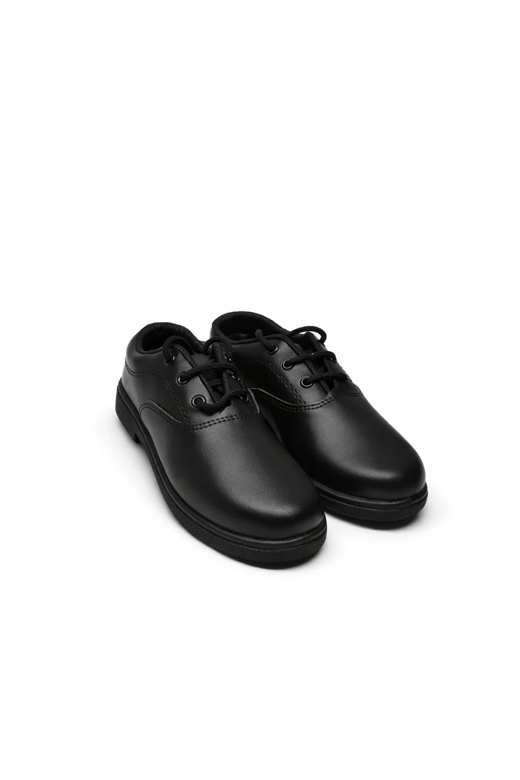 Black School shoue (UK Footwear Size System, Big Kid, Men, Numeric, Medium, 2) - Image 3