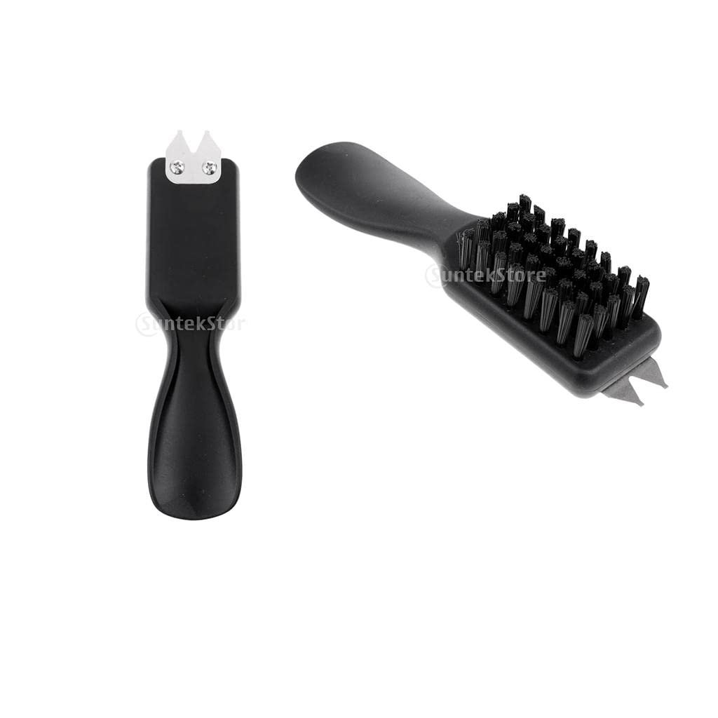 2pcs Golf Brush Groove Cleaner Nylon Shoes Brush Shoehorn Handle & Wrench| Sports Equipment | Outdoor Sports Gear | Exercise Gear