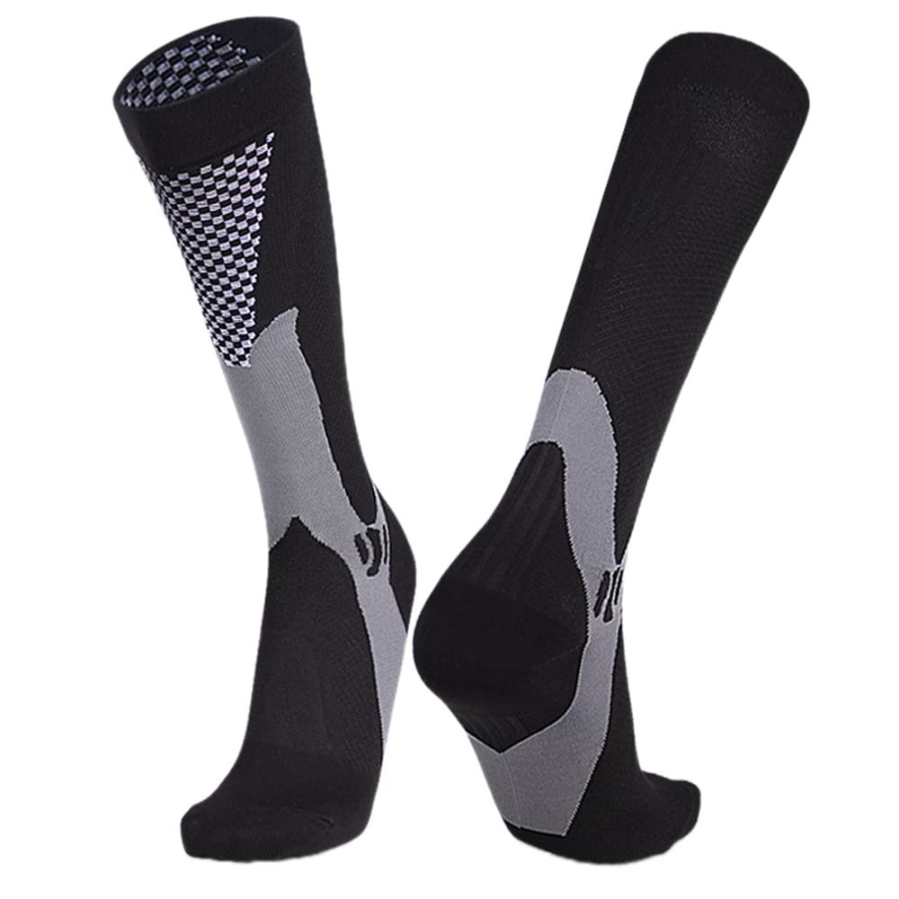 Generic Sport Socks Nursing Performance Socks for Men Women Cycling Running Football Black XX-Large |