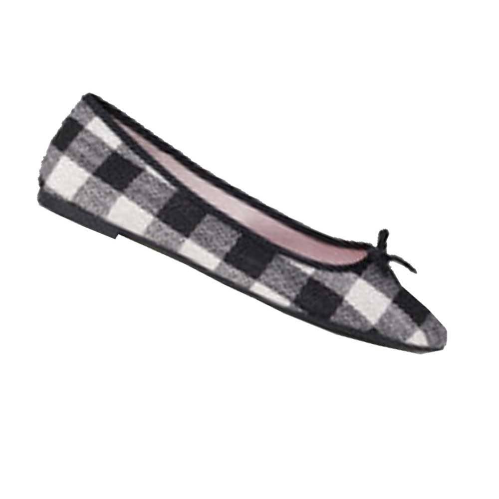 Women's Fashion Shoes Black White Color for Daily Wear Casual Shoes - Size 7