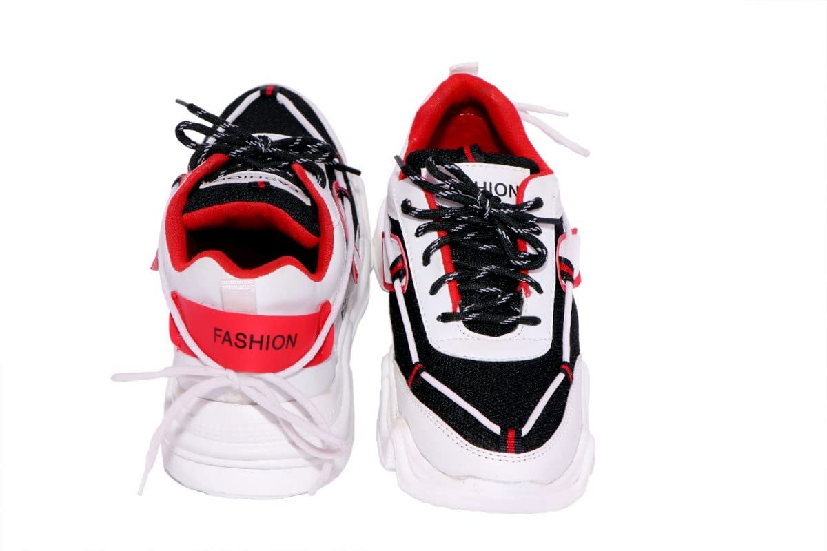 Men's Red Sports Shoes-UK8 - Image 5