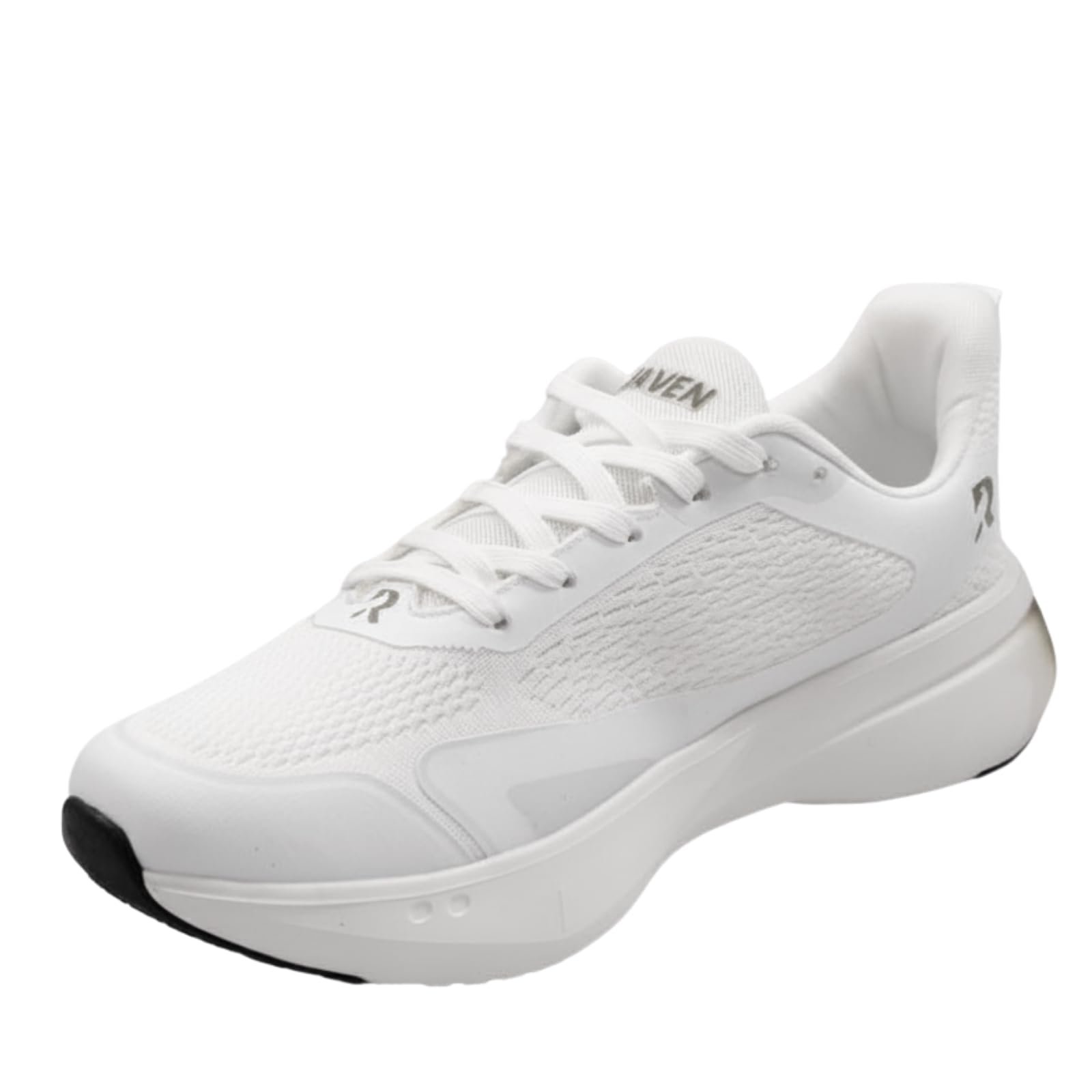 Raven Men's Lightweight Mesh Walking Shoes White
