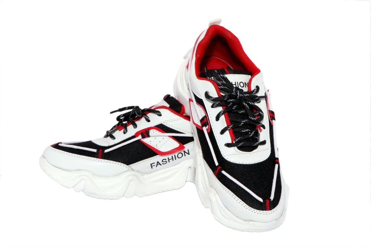 Men's Red Sports Shoes-UK8