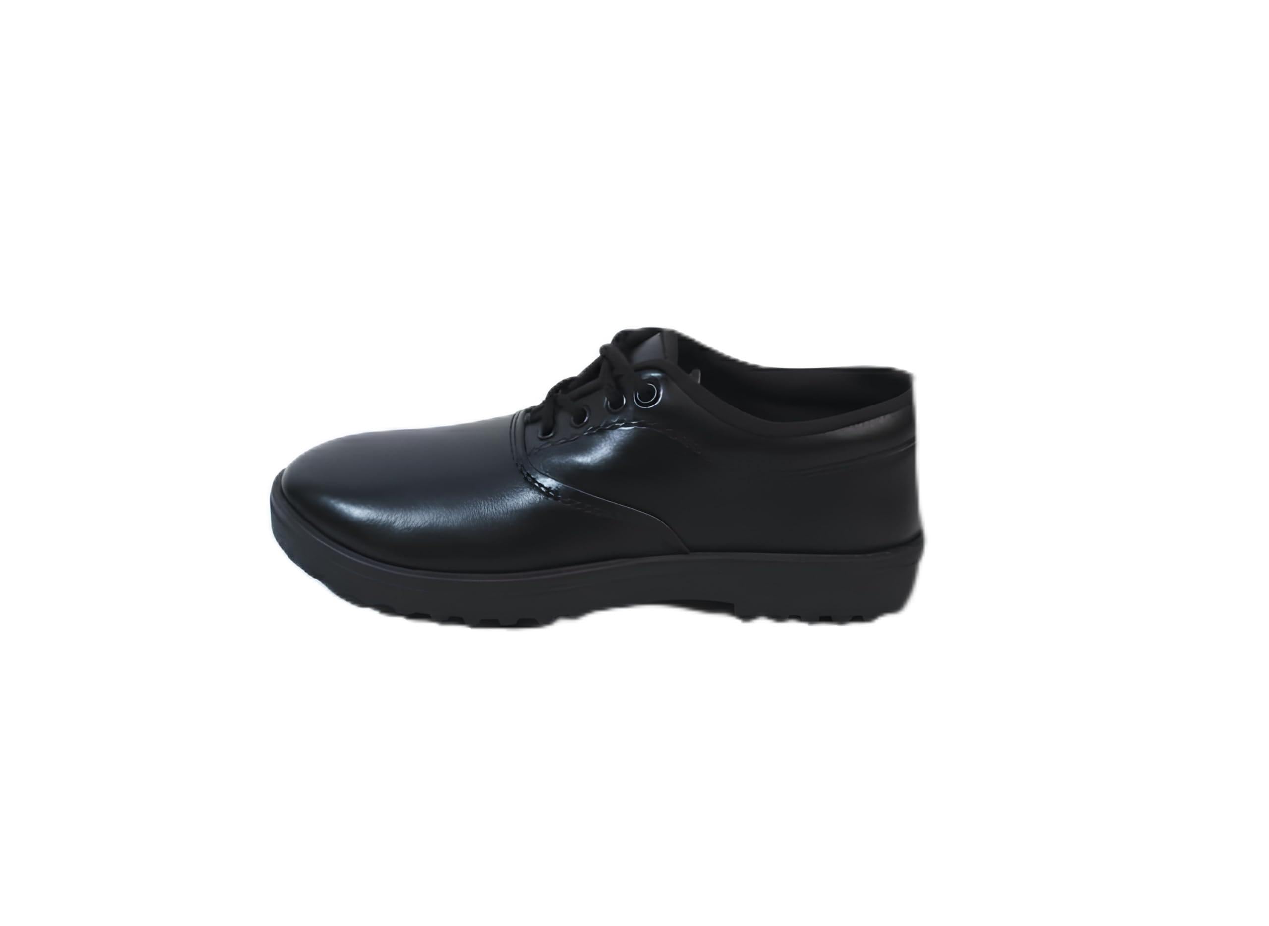 Static SmartWalk Shoes for Boys - Lightweight,Durable and Shine Finish (UK Footwear Size System, Little Kid, Men, Numeric, Narrow, 11) Black