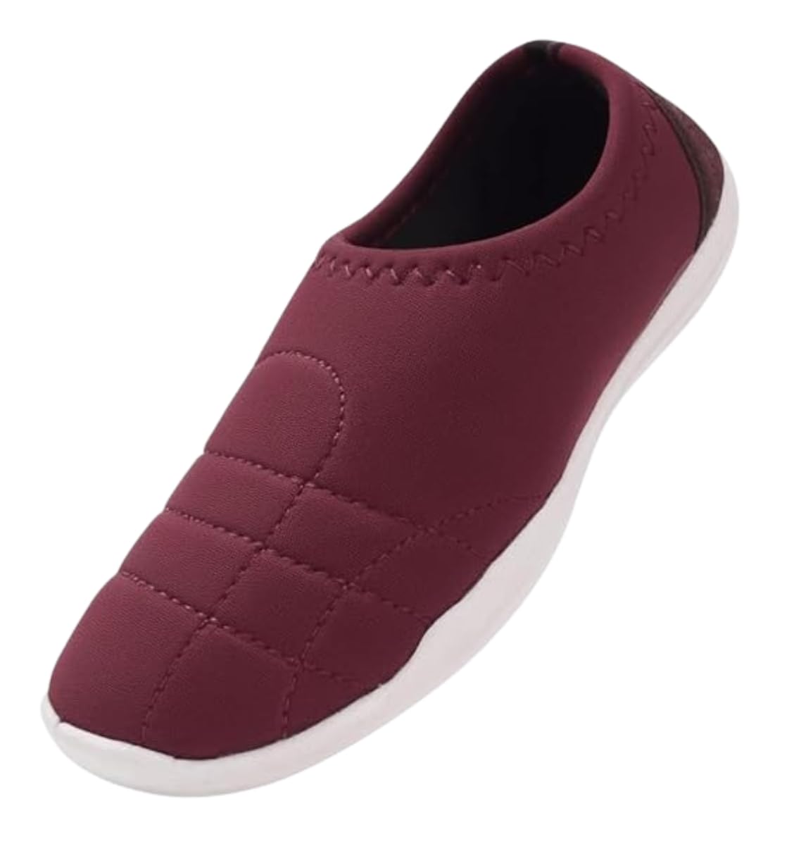 Poddar Lightweight Memory Foam Women's Shoes | Walking,Gym,Training,Running,Casual,Sports,Athletics | Stylish,Flexible,Comfortable | Slip-On,Loafers,Lace-Up,Sneaker for Ladies & Girls (Mehroon-7)