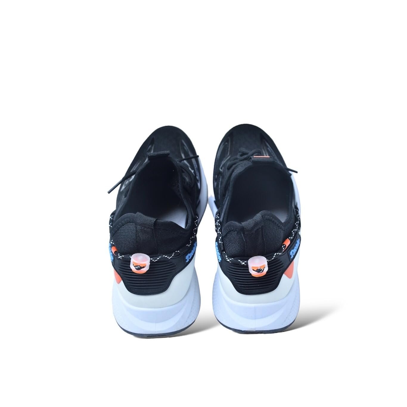 Sneakers Sports Shoes for Men and Boys, Canvas, Lace-Up, Lightweight, Platform Heel, Mid Top, All Occasion (UK Footwear Size System, Adult, Men, Numeric, Medium, 8) Black - Image 3