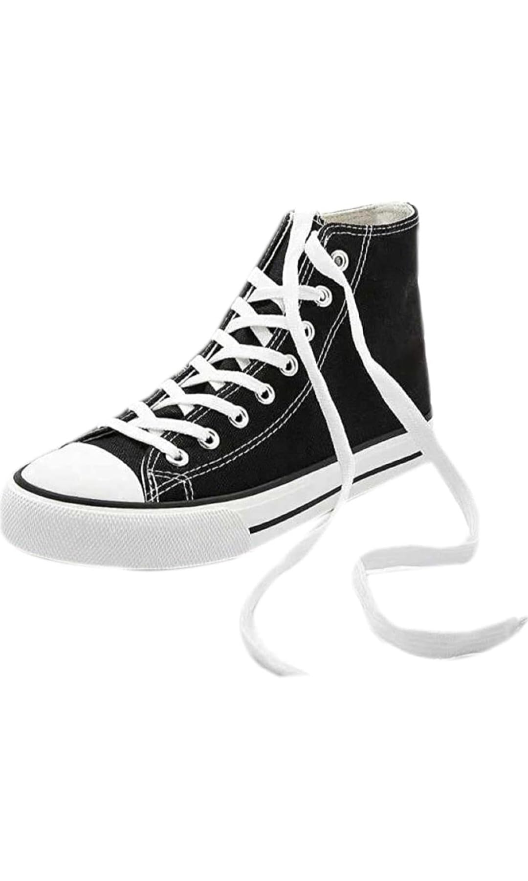 Stylish Lightweight Casual Sneaker Shoes for Men & Boys Black - Image 2