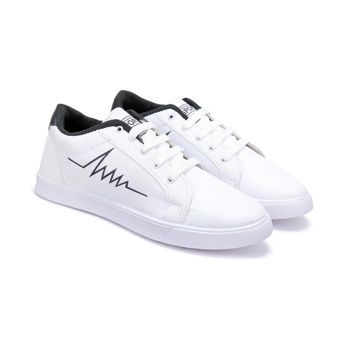 Generic Mens Sneaker Casual White Shoes for Men - Sports, Running, Walking, Gym - Size 9 UK
