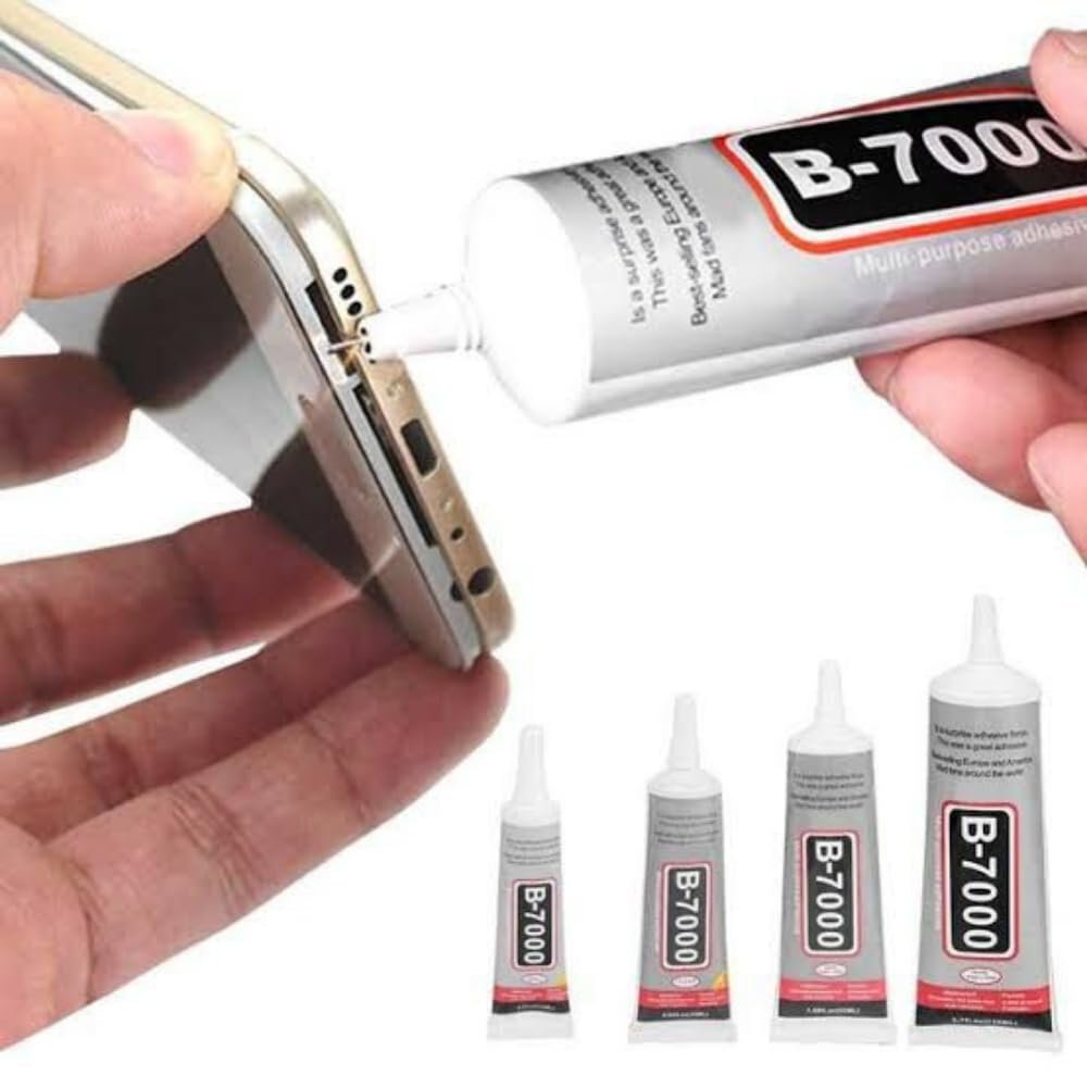 Fashion Crazz Multi-Purpose 110ml B-7000 Glue Transparent Adhesive for Jewellery, Mobile Phone, Epoxy Resin, Shoes, Toys, Bag, Flowers, Touch Screen Cell Phone Repair (110 ml) (Pack of 2) - Image 5