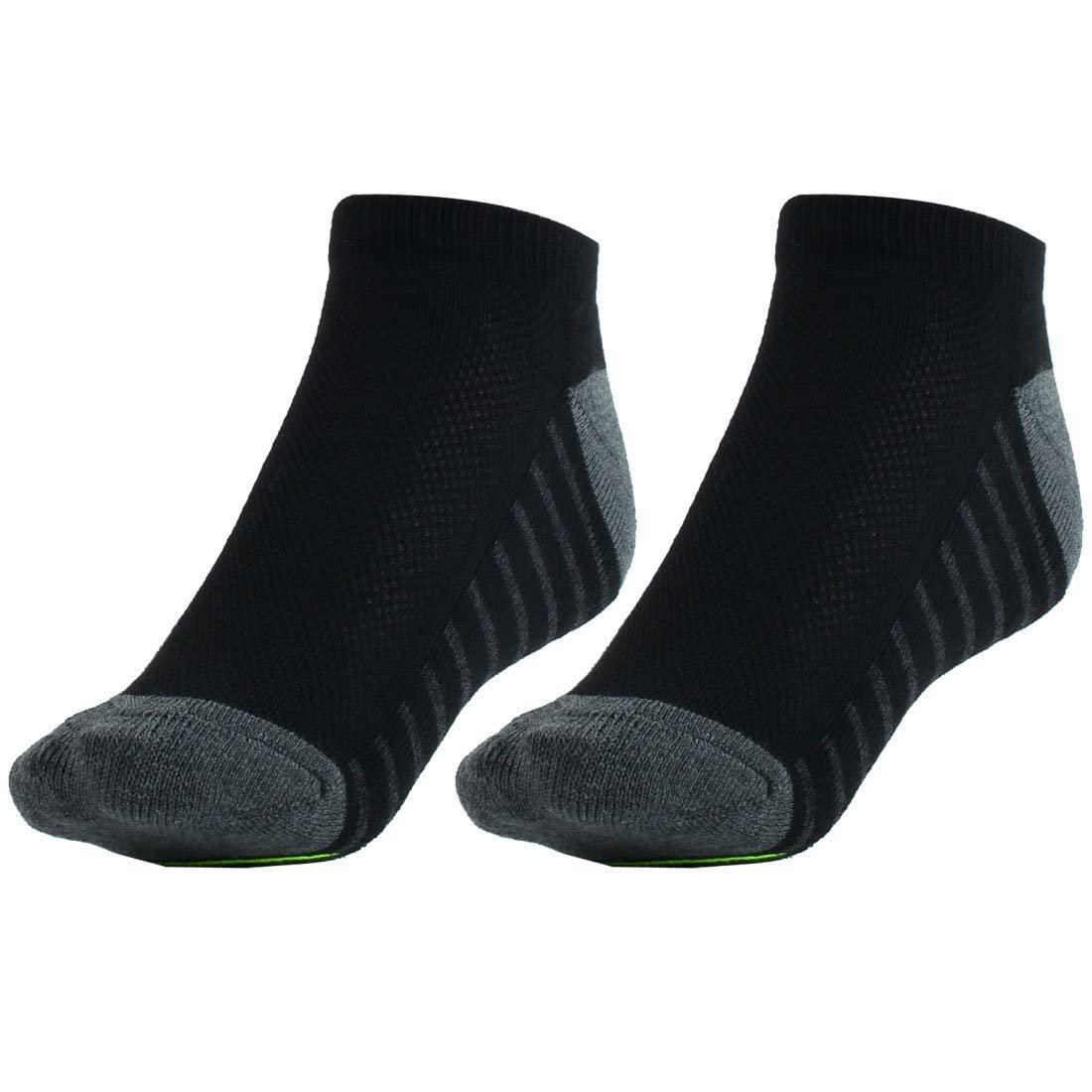 KTM Healthcare® Black Yellow-Pair : Women Cotton Blends Stripe Pattern Running Exercise Low Cut Breathable Sport Ankle Socks