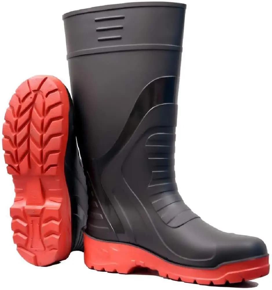 Original PVC Safety Gamboots/Long Lasting Safety Gamboots/Soft Toe Safety Gamboots/Full PVC Dual Density Gamboots. (7, UK Footwear Size System, Adult, Men, Numeric, Medium, 7, 10)