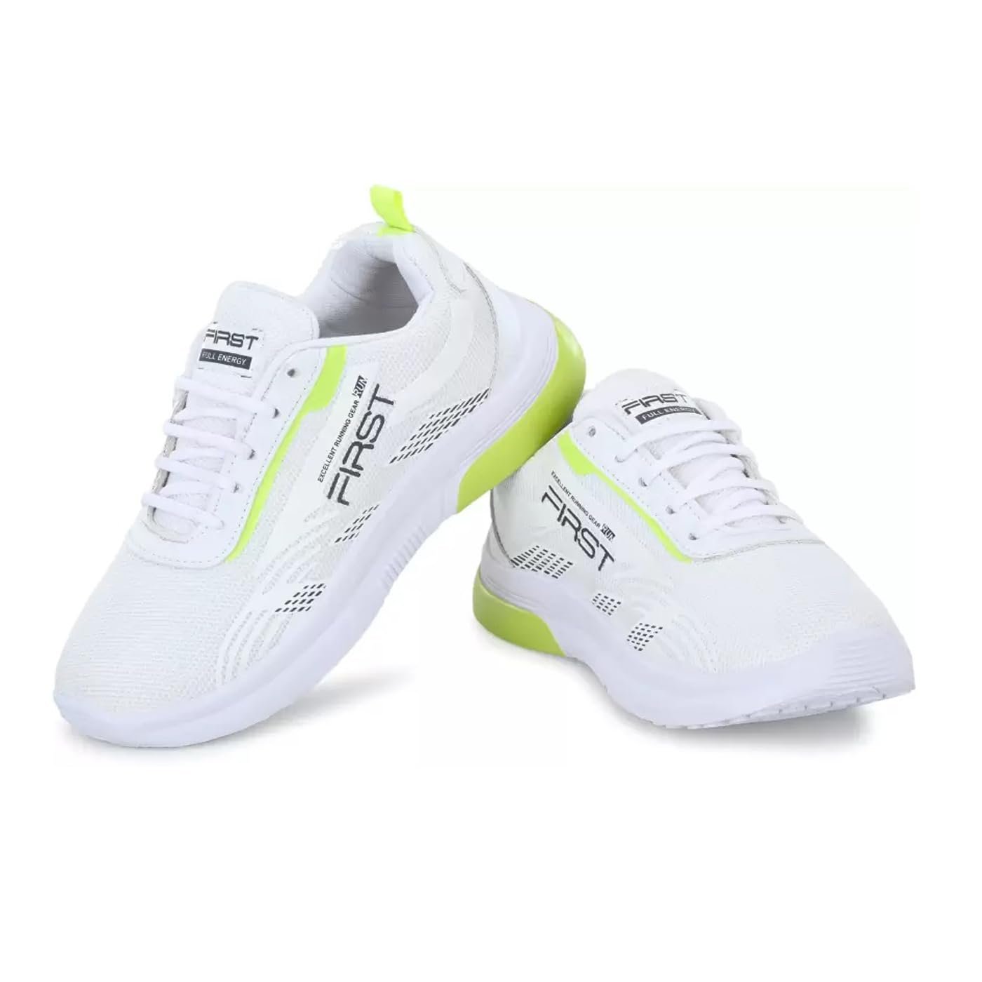 Trendy Latest Stylish Lightweigh Shoes for MenSports Shoes for MenRunning Shoes for MenSports ShoesWalking Shoes for MenGym Shoes for Men & Boys(151) I White - Image 2