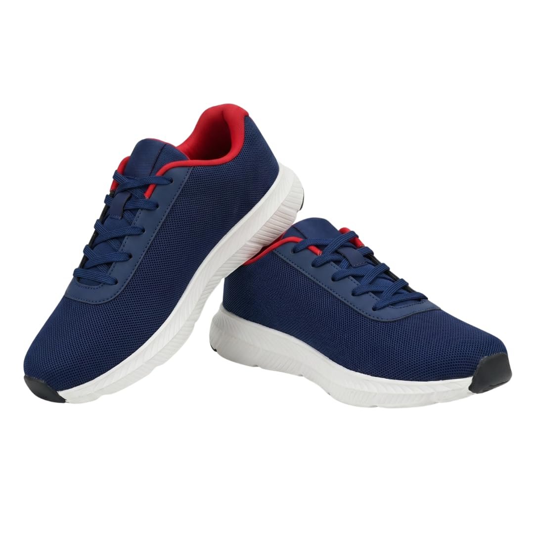 Sport Shoes Running Shoes for Men- Blue (UK Footwear Size System, Adult, Men, Numeric, Medium, 10)