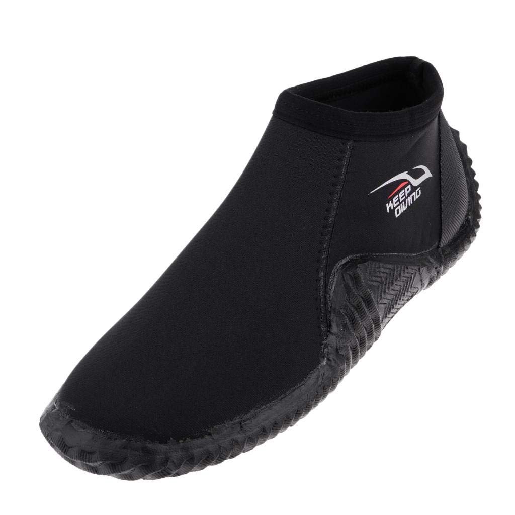 LOSA Pair of Diving Boot Women Men 5Mm Neoprene Rubber Sole Watersports Diving Boot L - Image 3