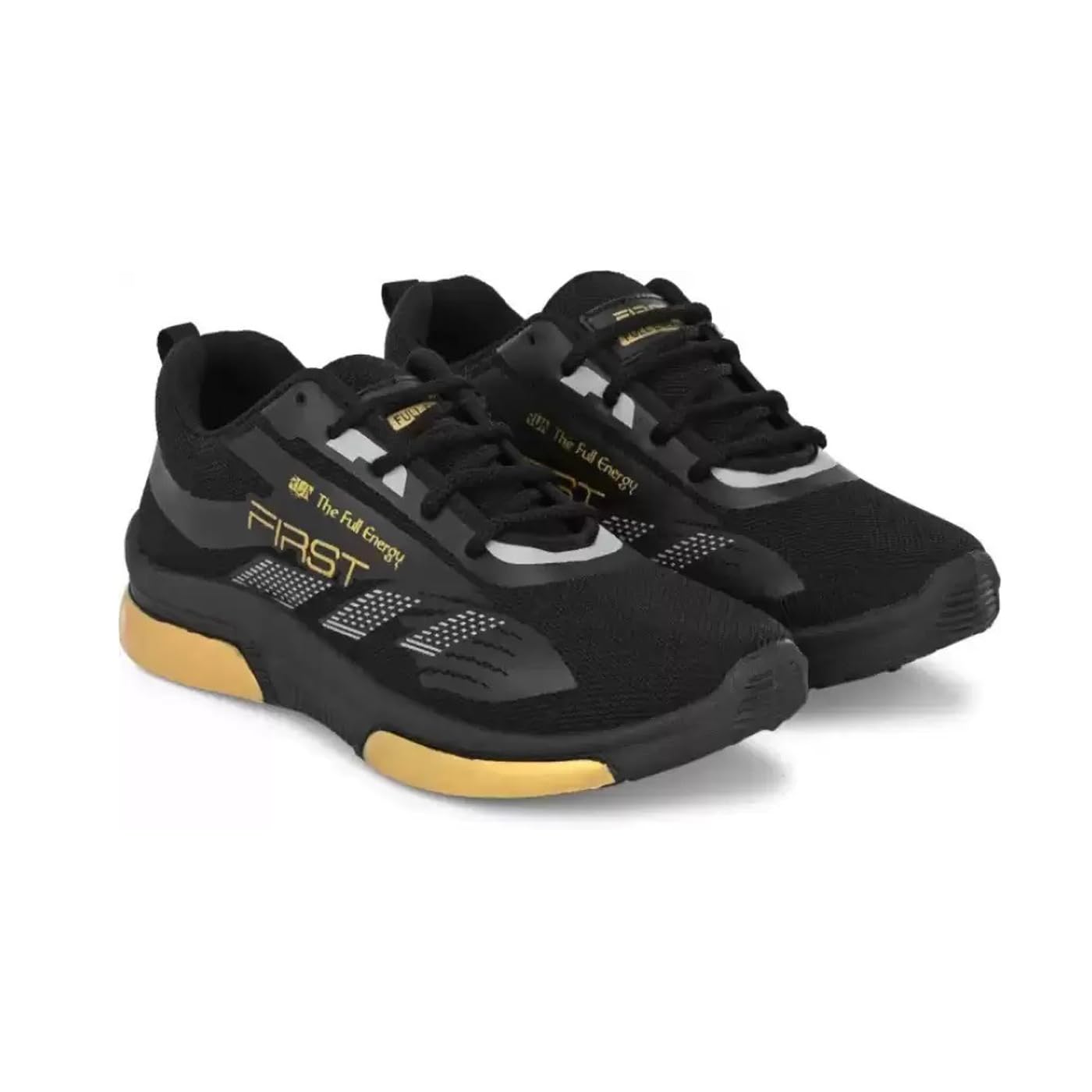 WINGSCRAFT - Latest Black Shoes for Men l Sports Shoes for Men | Running Shoes for Men | Walking Shoes for Men | Gym Shoes for Men & Boys(Multicolor)