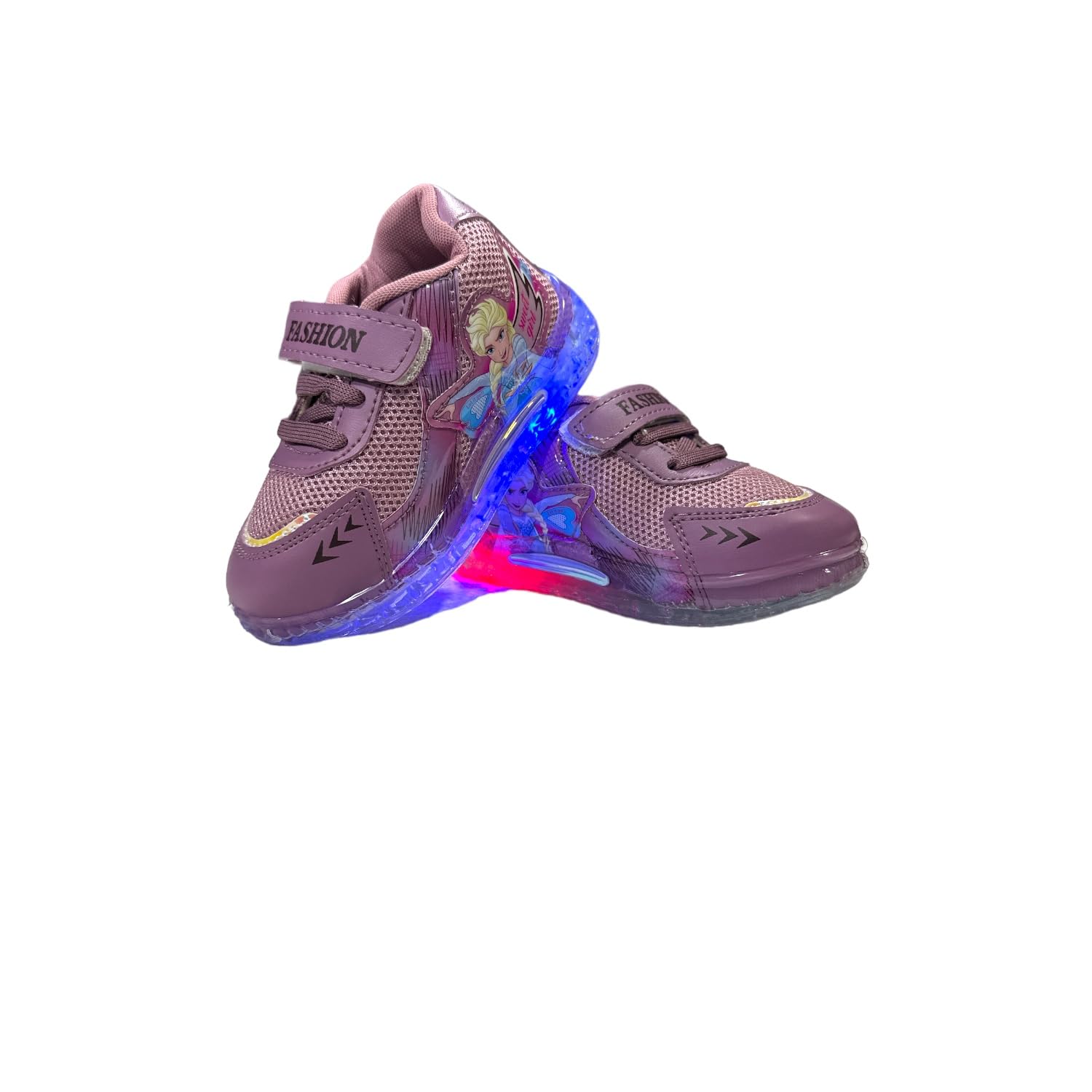 Kids Light Up Sneakers, LED Shoes for Girls and Boys, Shoes PPL (4 Years) Purple