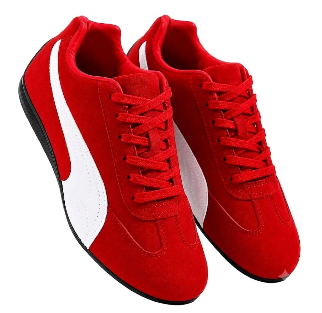 Men's Sports Running Gym Yoga Sneakers Red