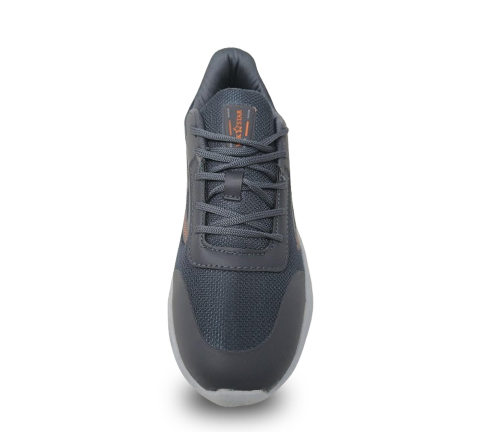 Swing Sports Shoes for Men | Lightweight Airy Mesh, Cushione Sole |Color (Black&Grey) | Size (6-10) | ForGym & Daily Use (Grey, UK Footwear Size System, Adult, Men, Numeric, Medium, 10) - Image 3