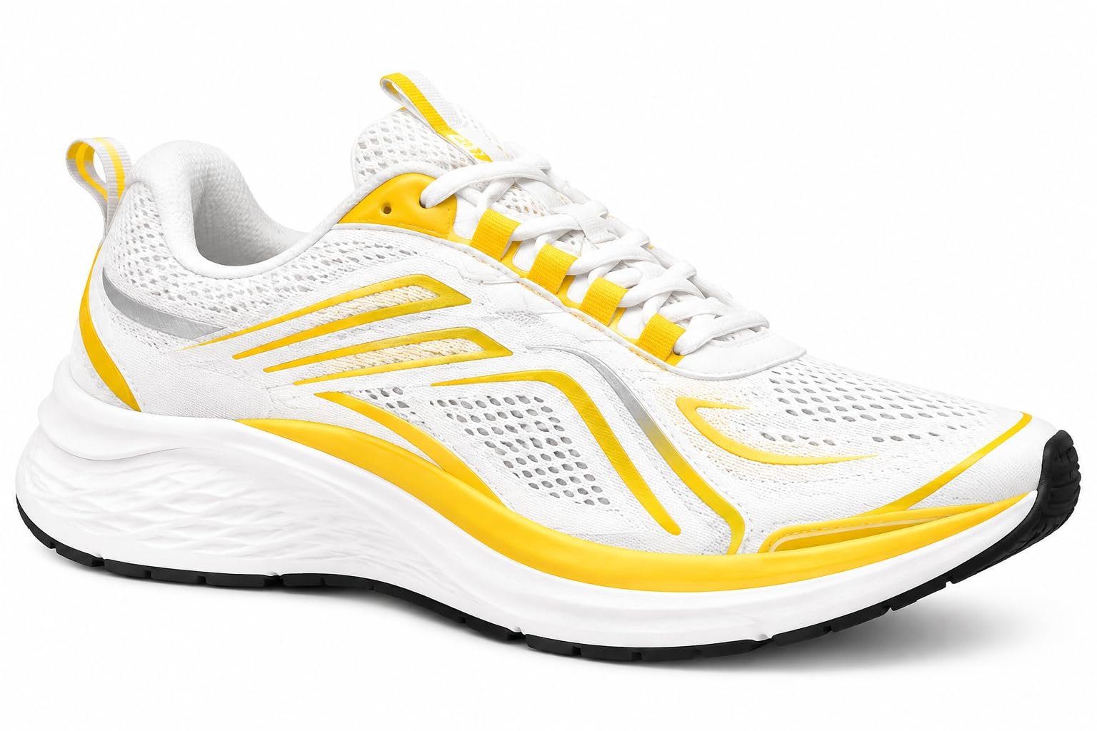 Men's Running Shoes, Lightweight Sports Shoes with Cushioned Sole, Breathable Walking & Jogging Shoes for Men