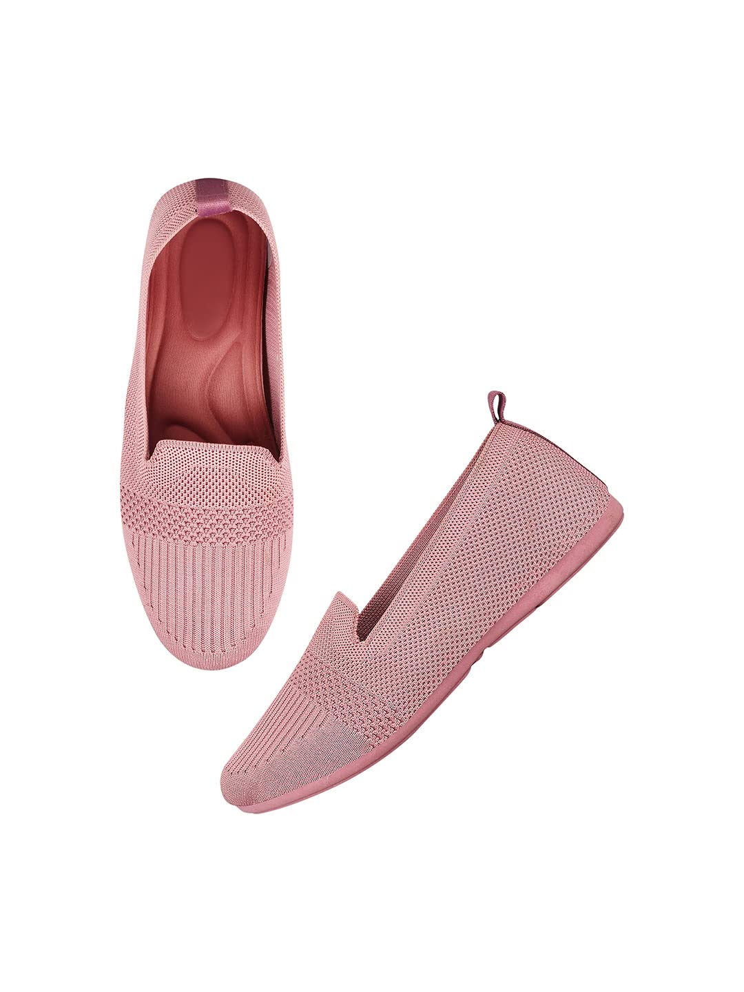 Selfiee Women Bellies Shoes Casual Slip On Flat Loafer Shoes for Daily Walking