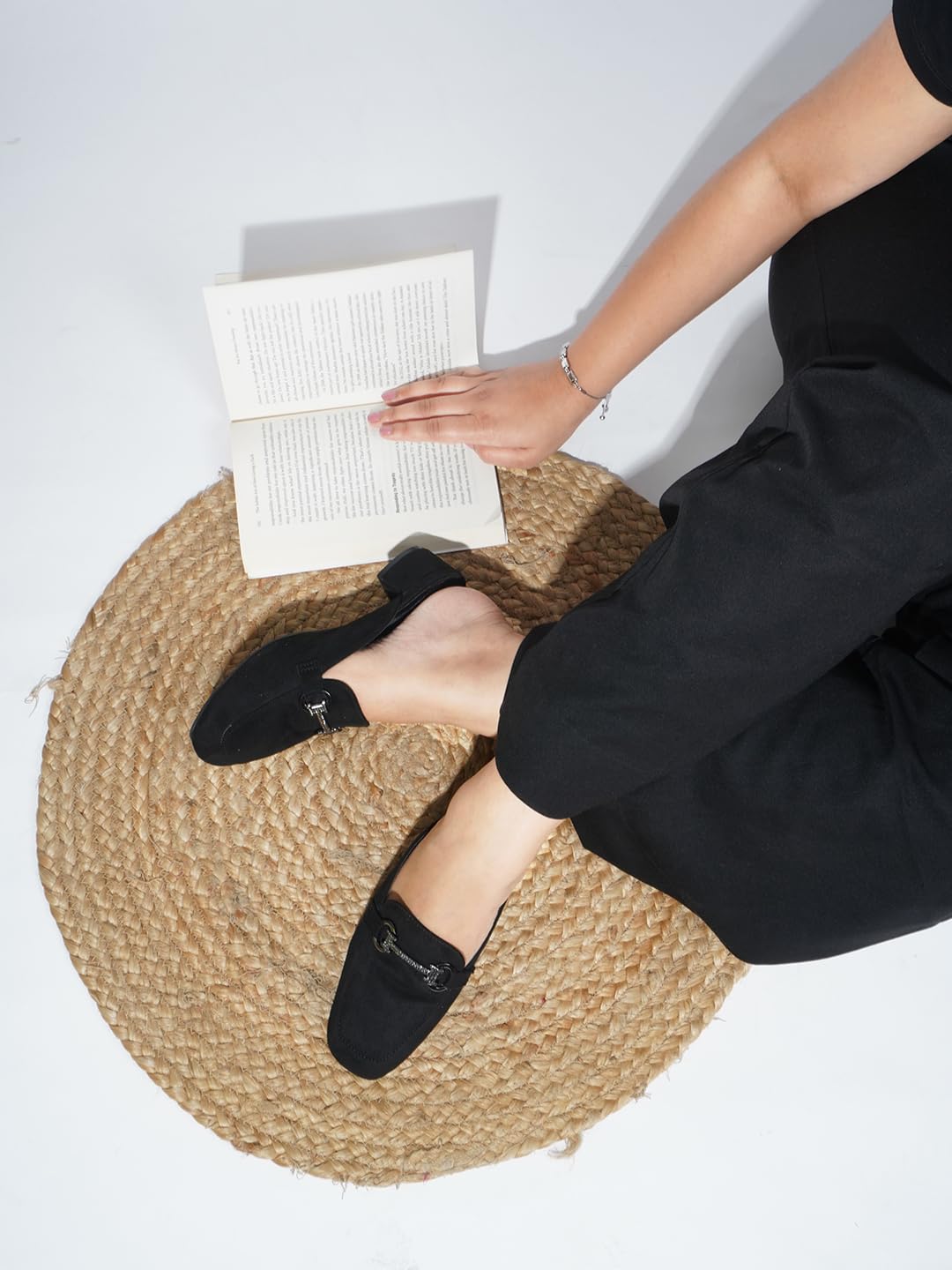 Selfiee Comfortable Slip On Semi Casual Loafer for Women Formal Office Wear Shoe - Image 3