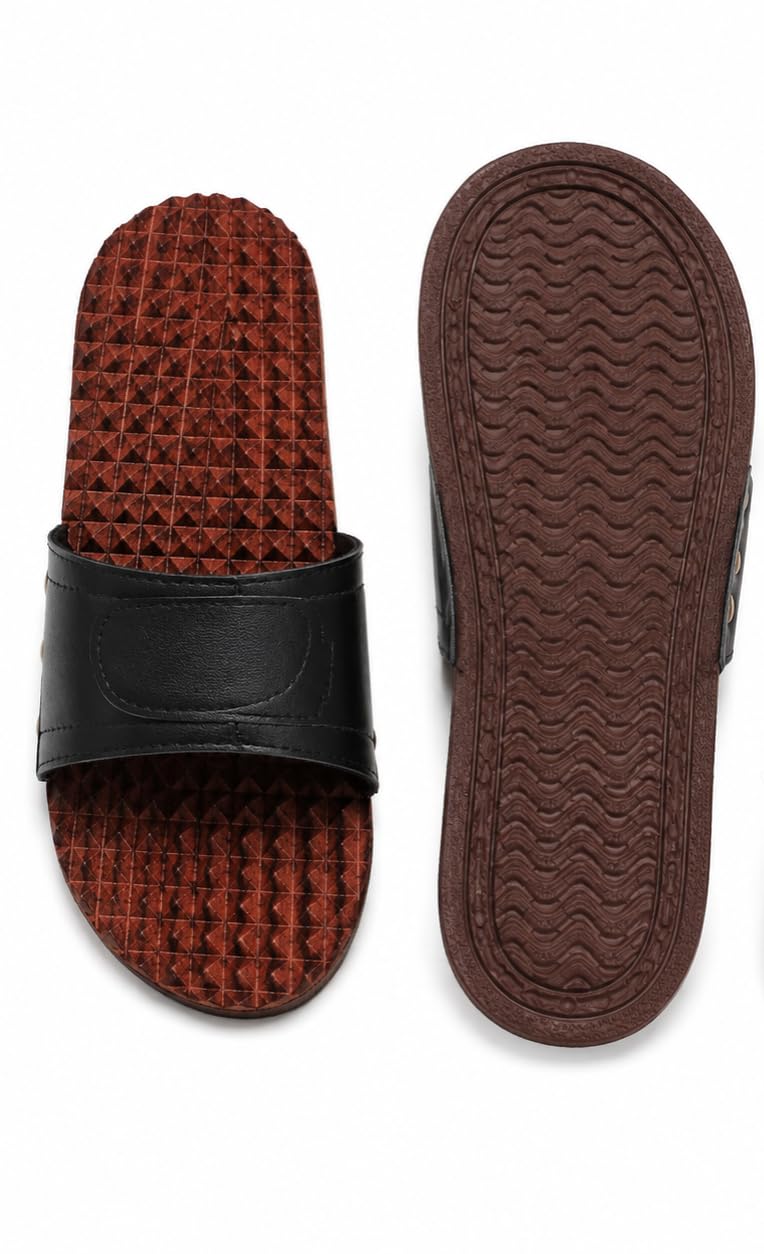 Wooden Acupressure Maasager Slipper For Foot Massage