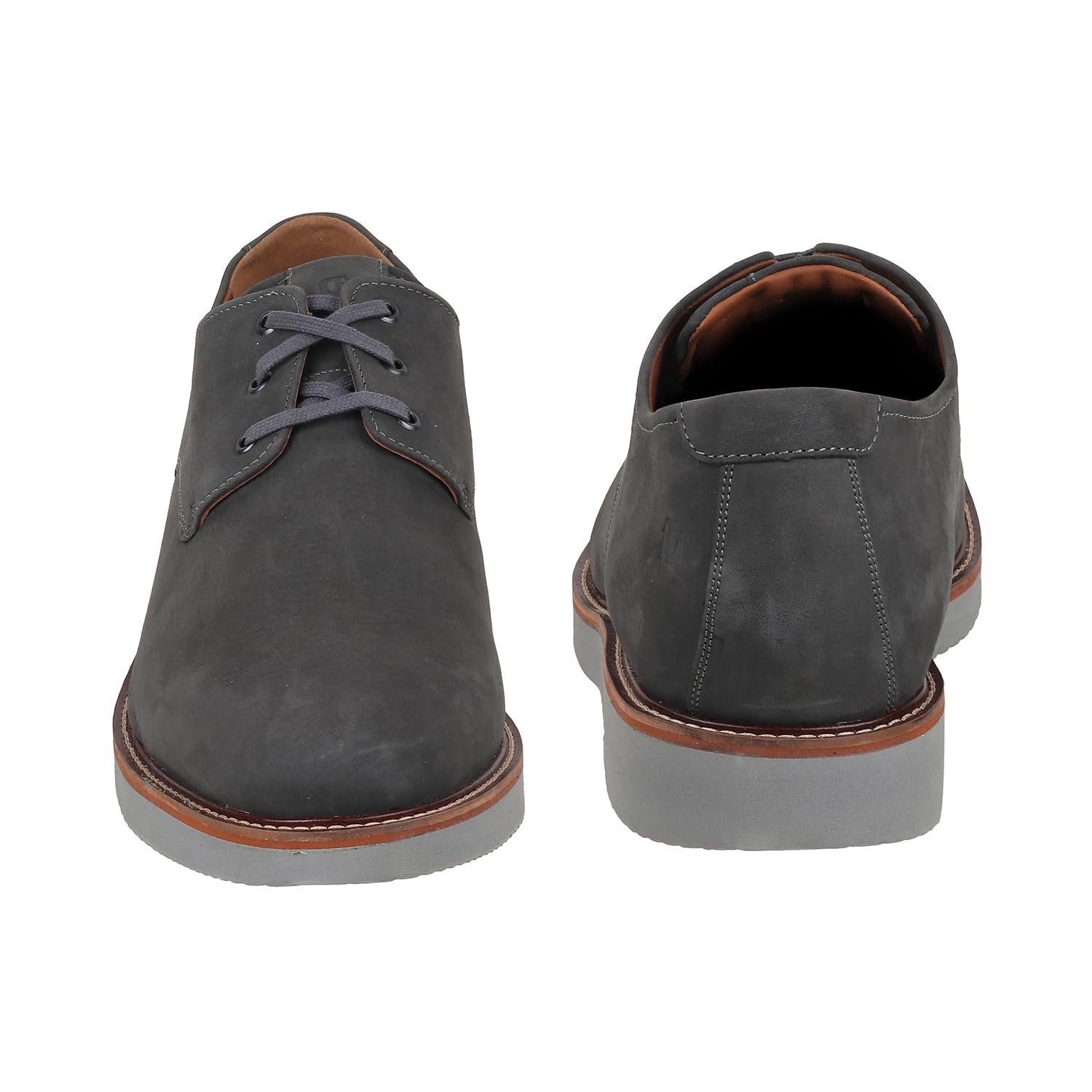 Big Size Extra Wide Extra Light Weight Olive Suede Leather Casual Shoes for Men - Image 6