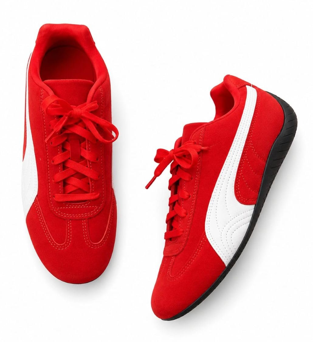 Men's Gym,Sports,Running Sneakers Red