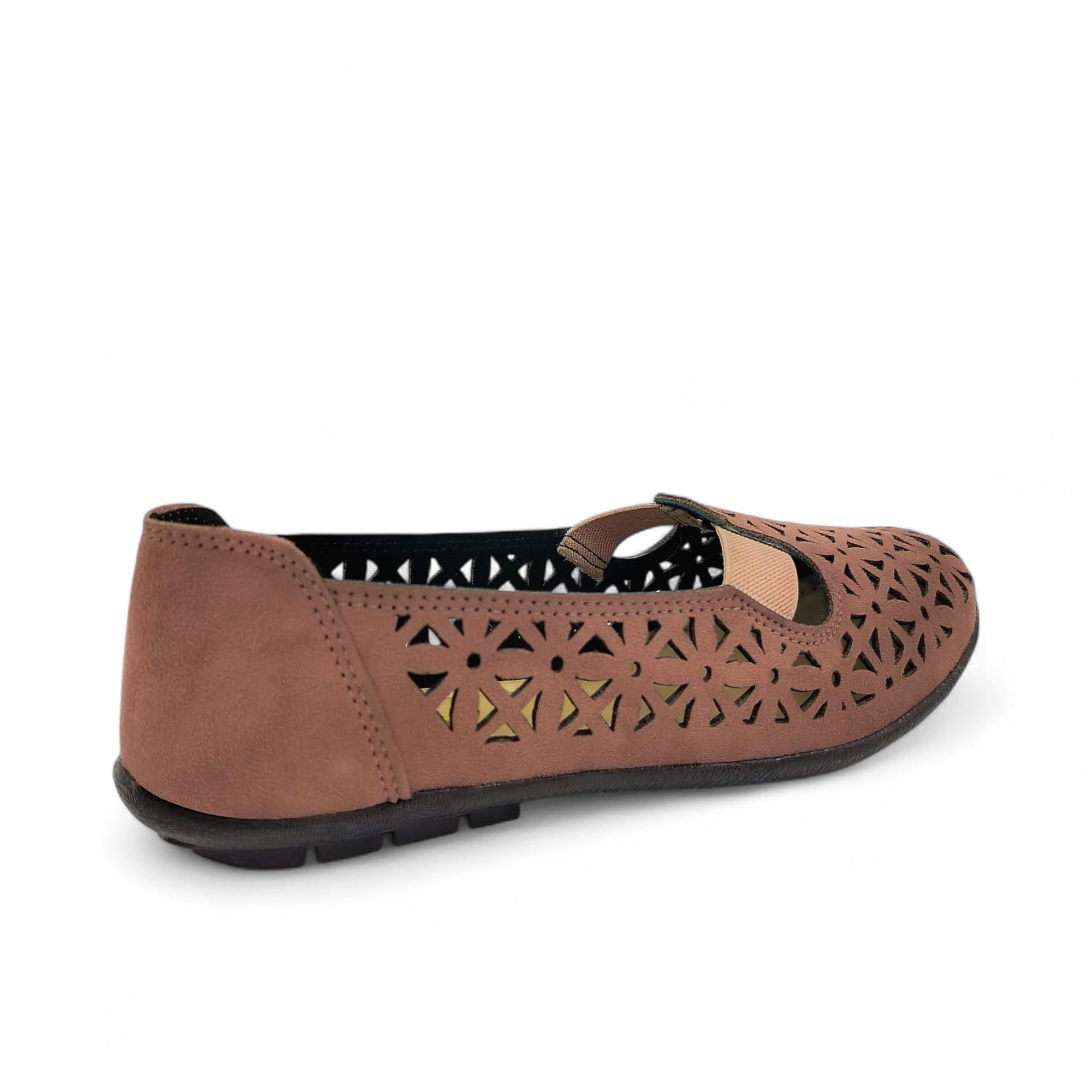 WESTOES Unique Stylish Belly for Ladies | Extra Soft Cushion for Pain-Free & Comfort for All-Day (WLB-03) (Peach, UK Footwear Size System, Adult, Women, Numeric, Medium, 7) - Image 3