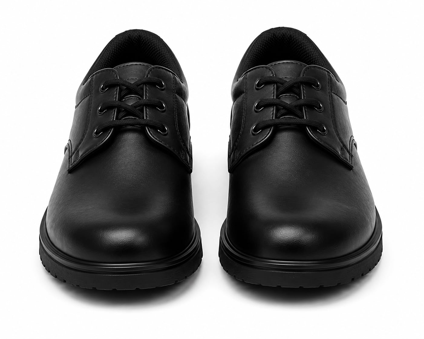 Boys' Premium Black Lace-Up School Shoes - Image 4