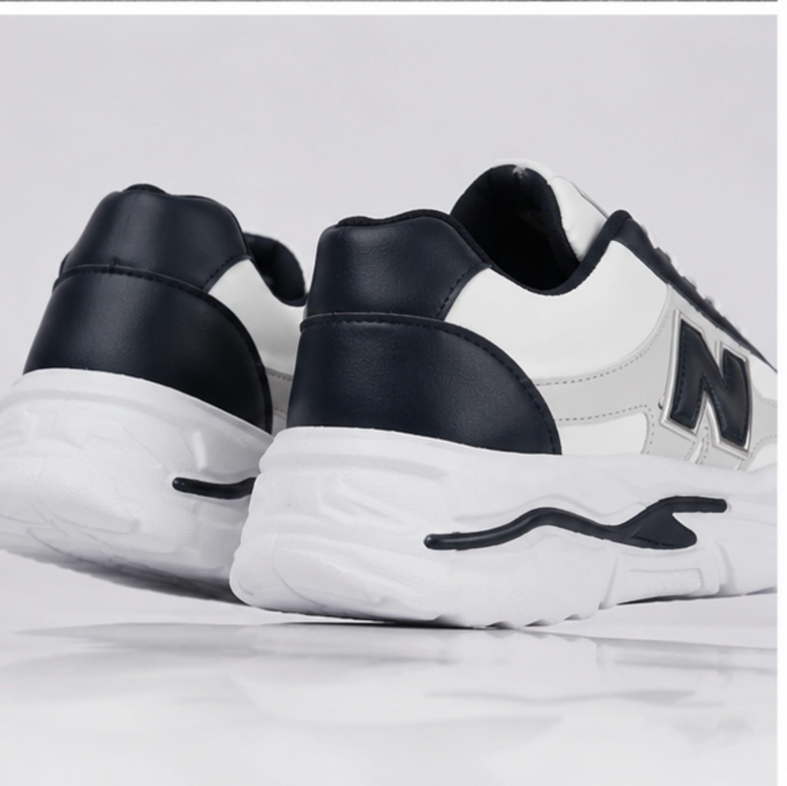 Men's Casual Sports Running Shoes | Lightweight Lace-Up Sneakers for Walking, Gym, Training Comfortable Non-Slip Fashion Shoes. (UK Footwear Size System, Adult, Men, Numeric, Medium, 6) Multicolor - Image 5