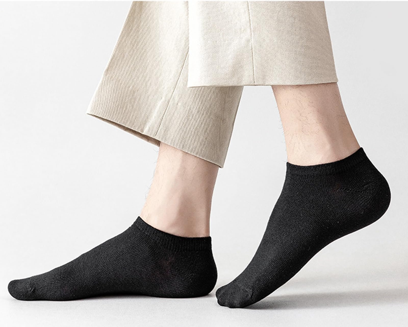 12-30 Pairs Low Cut Ankle Socks for Women No Show Casual Breathable Athletic Socks Bulk for Sport, 30 Pairs Black, One Size - Image 3