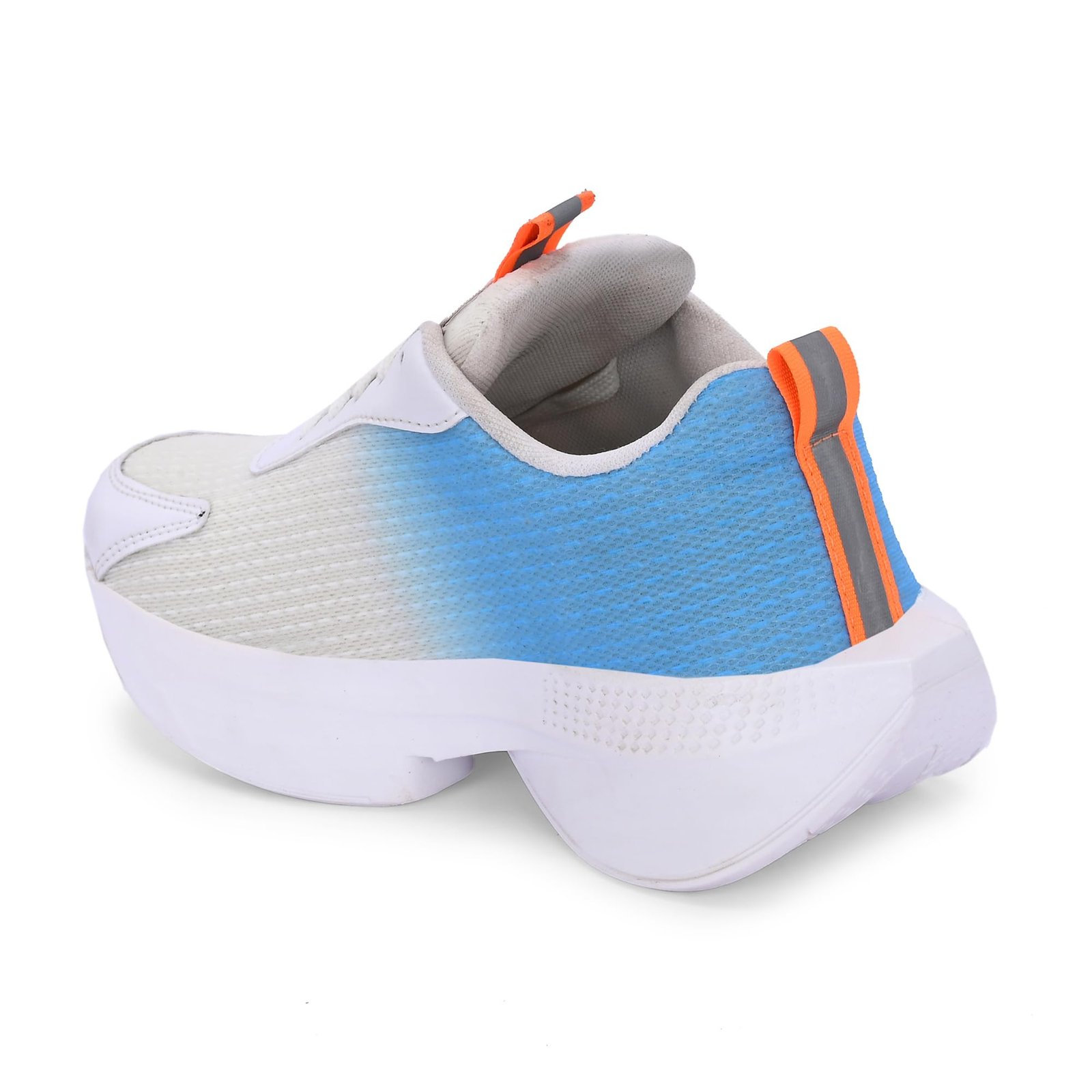White Lightweight Boys Men Casual Sneakers Sports Running Shoes for Men (OG3075-AZ), Size 9 UK/India - Image 4