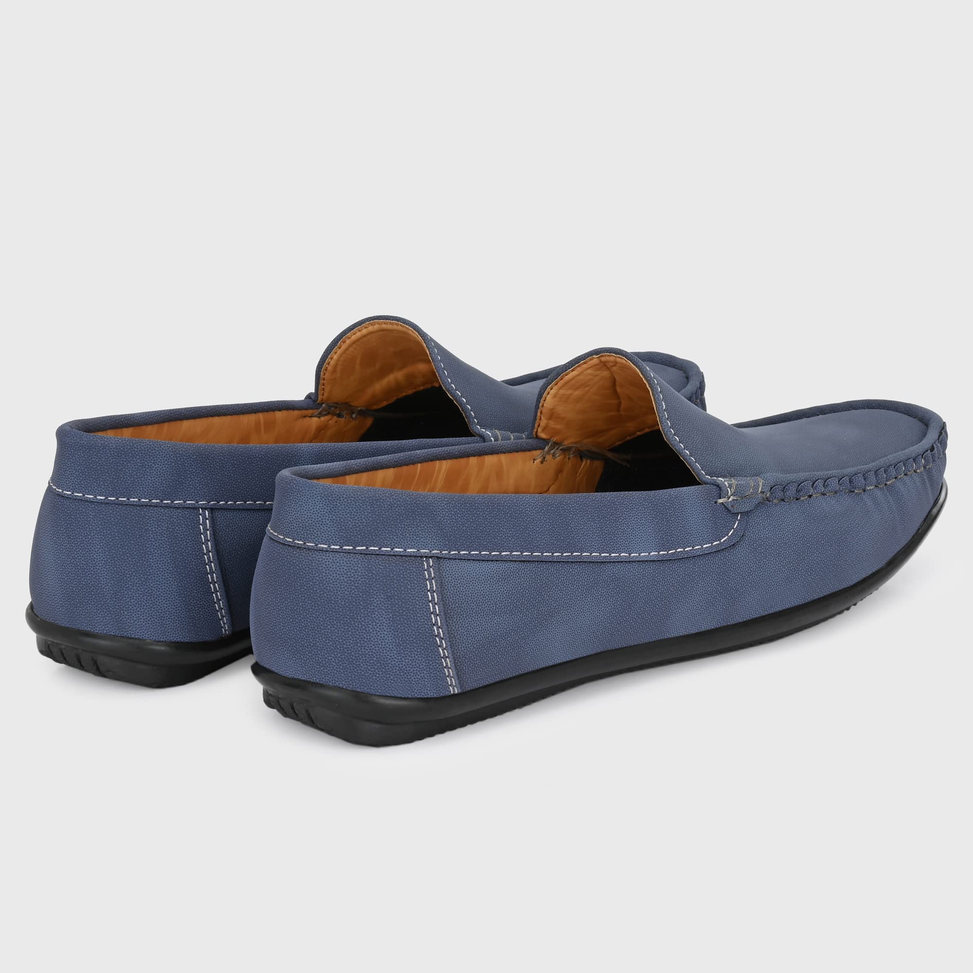 Men's 8242 Navy Loafers_8 UK (8242-1) - Image 8