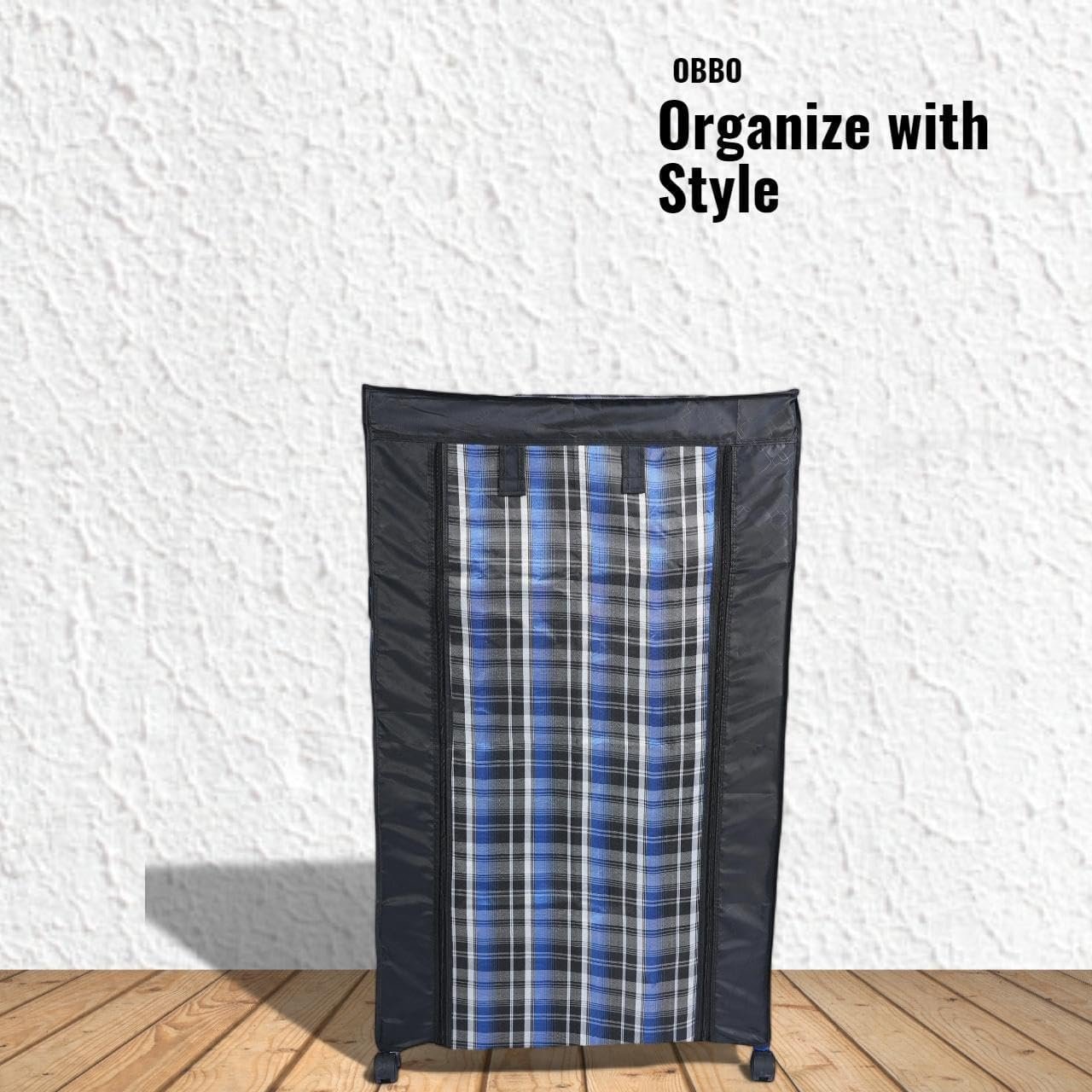 Multipurpose 6-Layer Shoe Rack Organizer with Wheels & Dustproof Zip Cover | Portable Smart Storage Rack for Shoes, Bags & Accessories | Easy to Move, Metal & Plastic Construction, Multicolour - Image 3