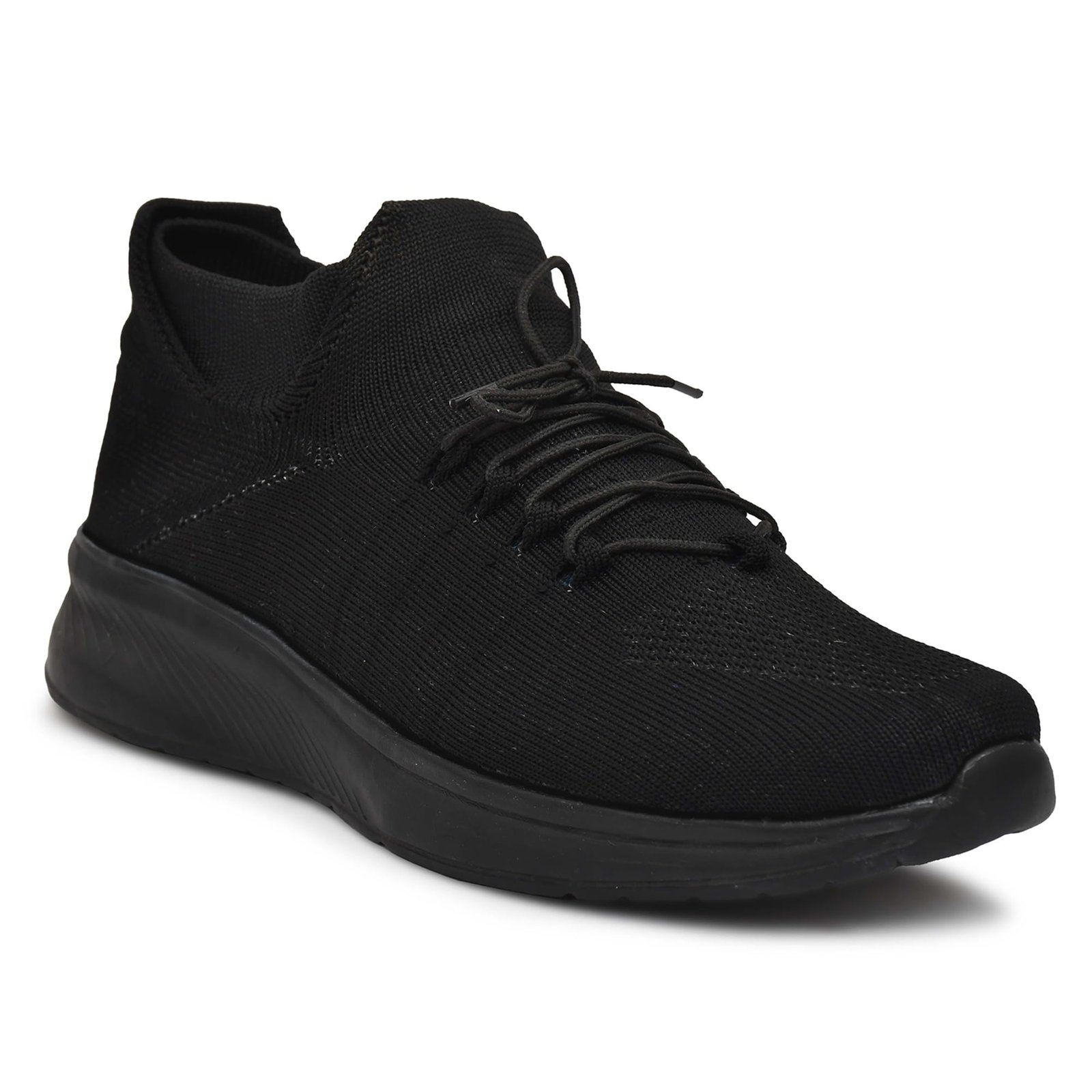 ZOOVY Men's Stylish Wonder Series Cute Outdoor Casual Sports Sneakers Shoes for Men & Boys,Trending Latest Walking, Running Shoes/Gymwear, Lightweight Shoes for Men Daily Use (Black, 8)