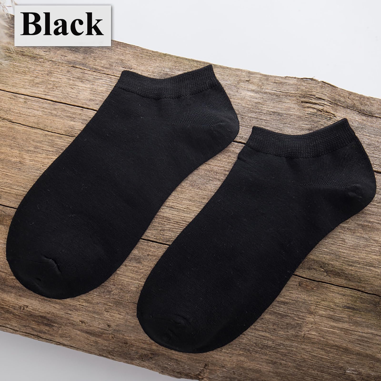 12-30 Pairs Low Cut Ankle Socks for Women No Show Casual Breathable Athletic Socks Bulk for Sport, 30 Pairs Black, One Size - Image 6