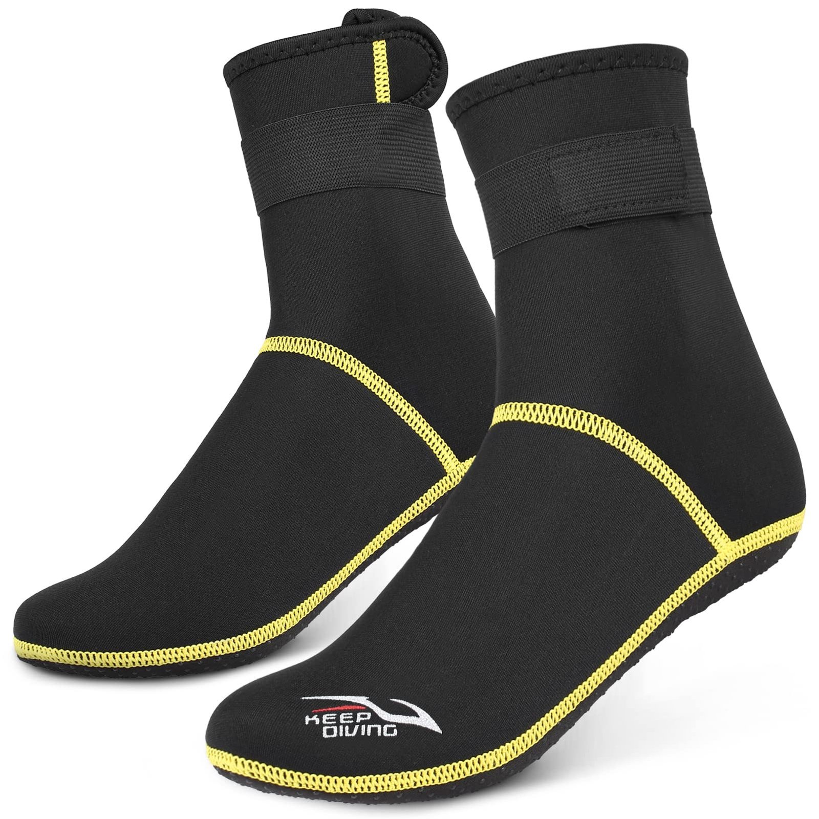 Generic Diving Socks 3mm Neoprene Beach Water Socks Thermal Wetsuit Boots Anti Slip Diving Socks for Rafting Snorkeling Sailing Swimming |