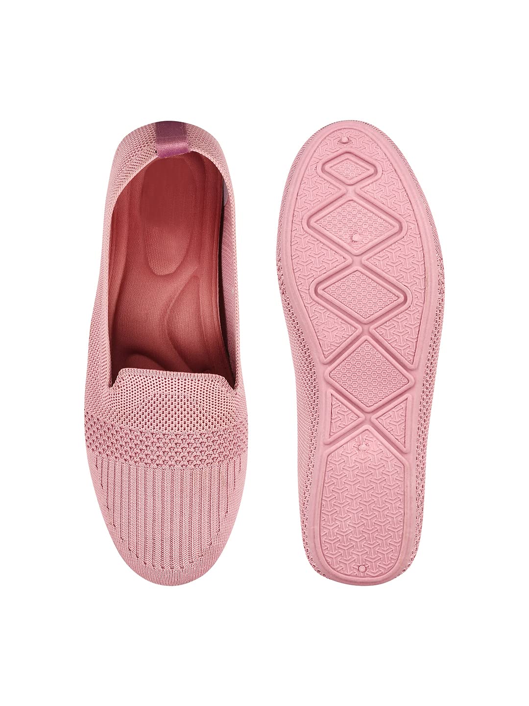 Selfiee Women Bellies Shoes Casual Slip On Flat Loafer Shoes for Daily Walking - Image 7